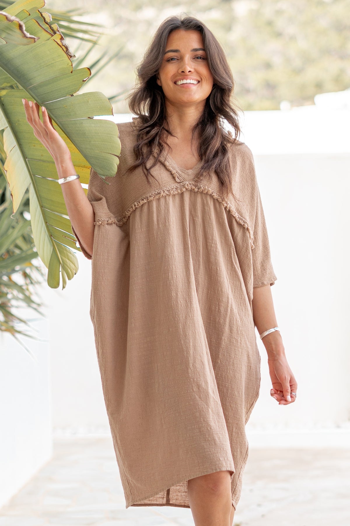 Bohemian item in brown van ibzmode, Brands of Ibiza