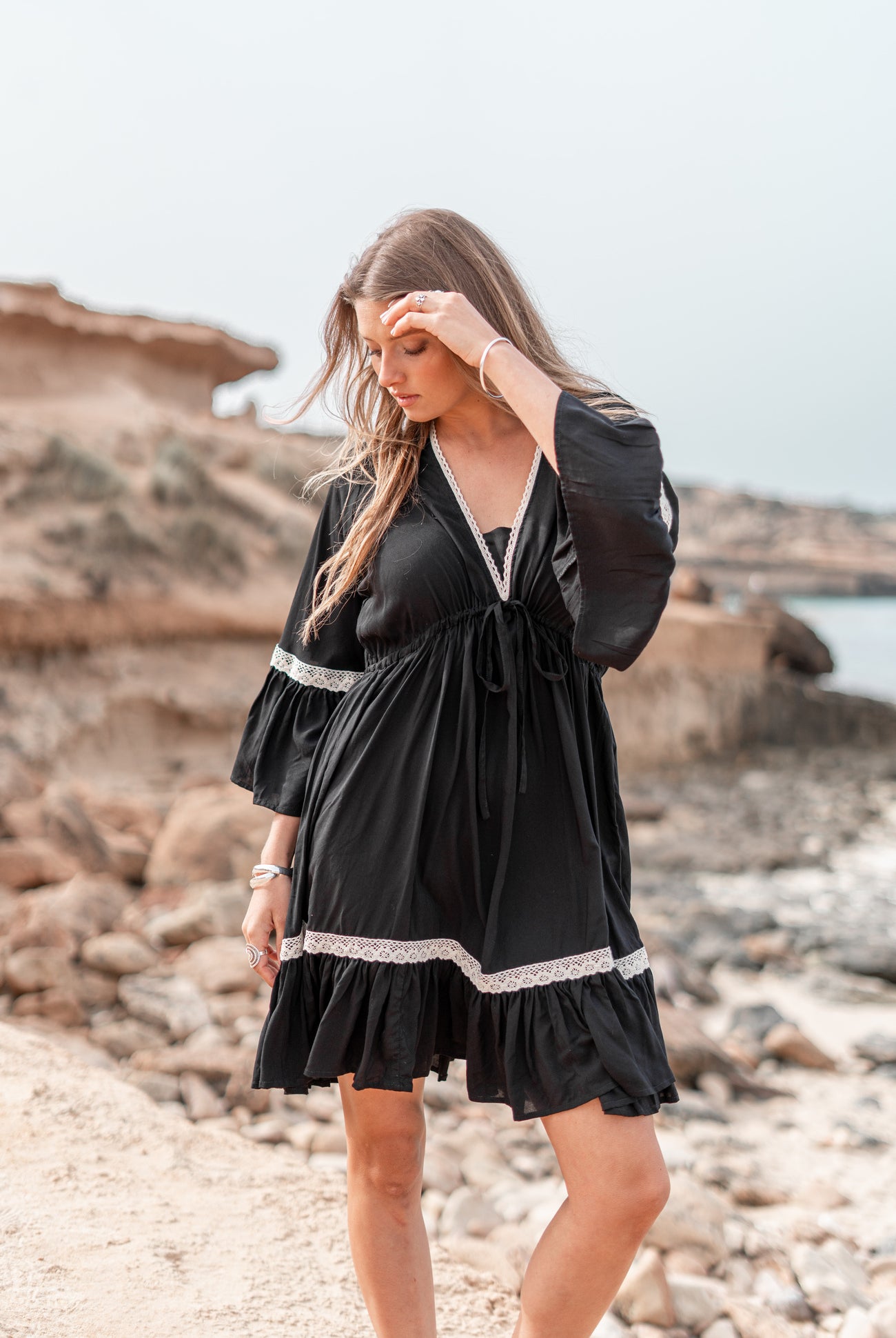 Bohemian item in black van ibzmode, Brands of Ibiza