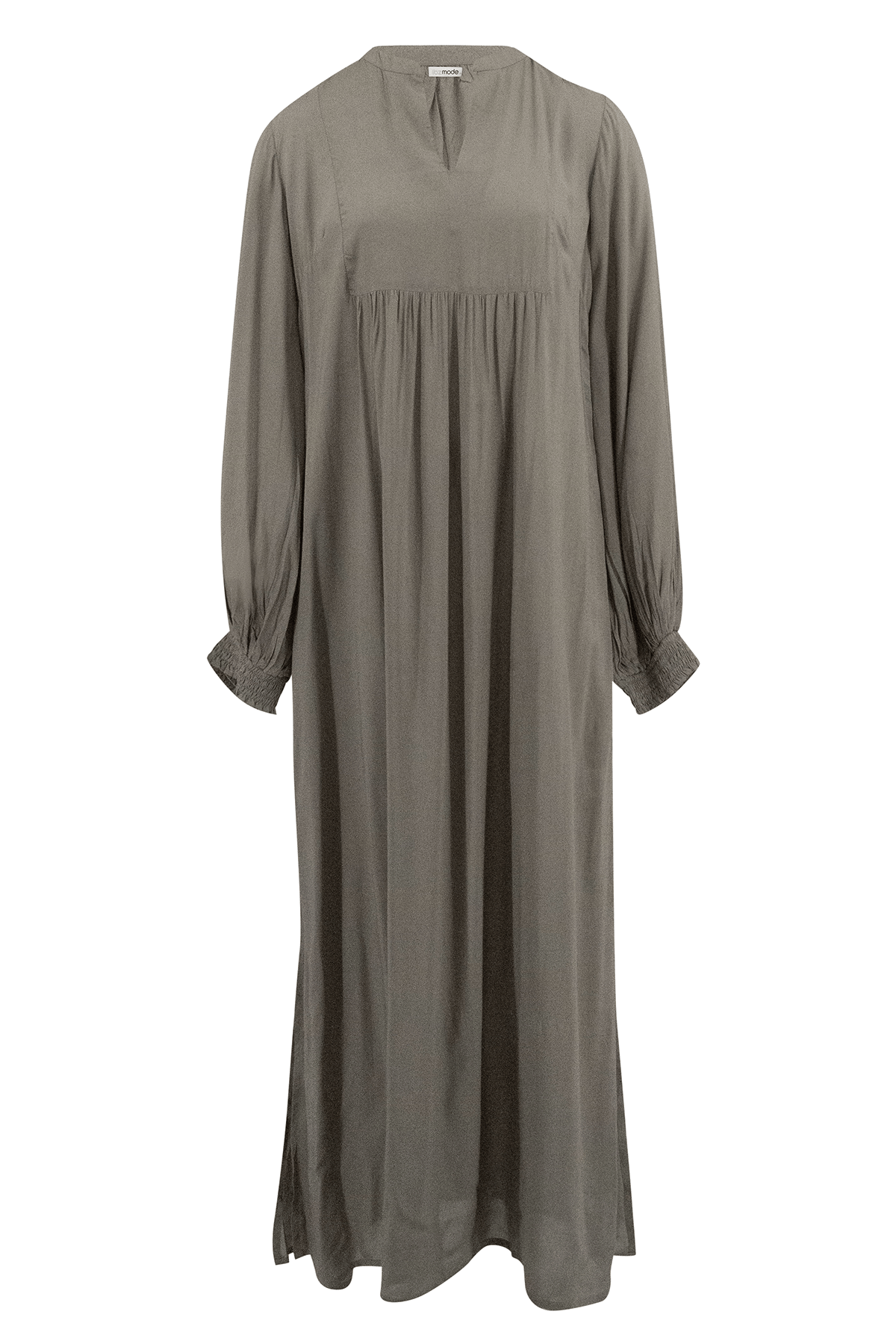 Vestido bohemio en color caqui de ibzmode, Marcas de Ibiza