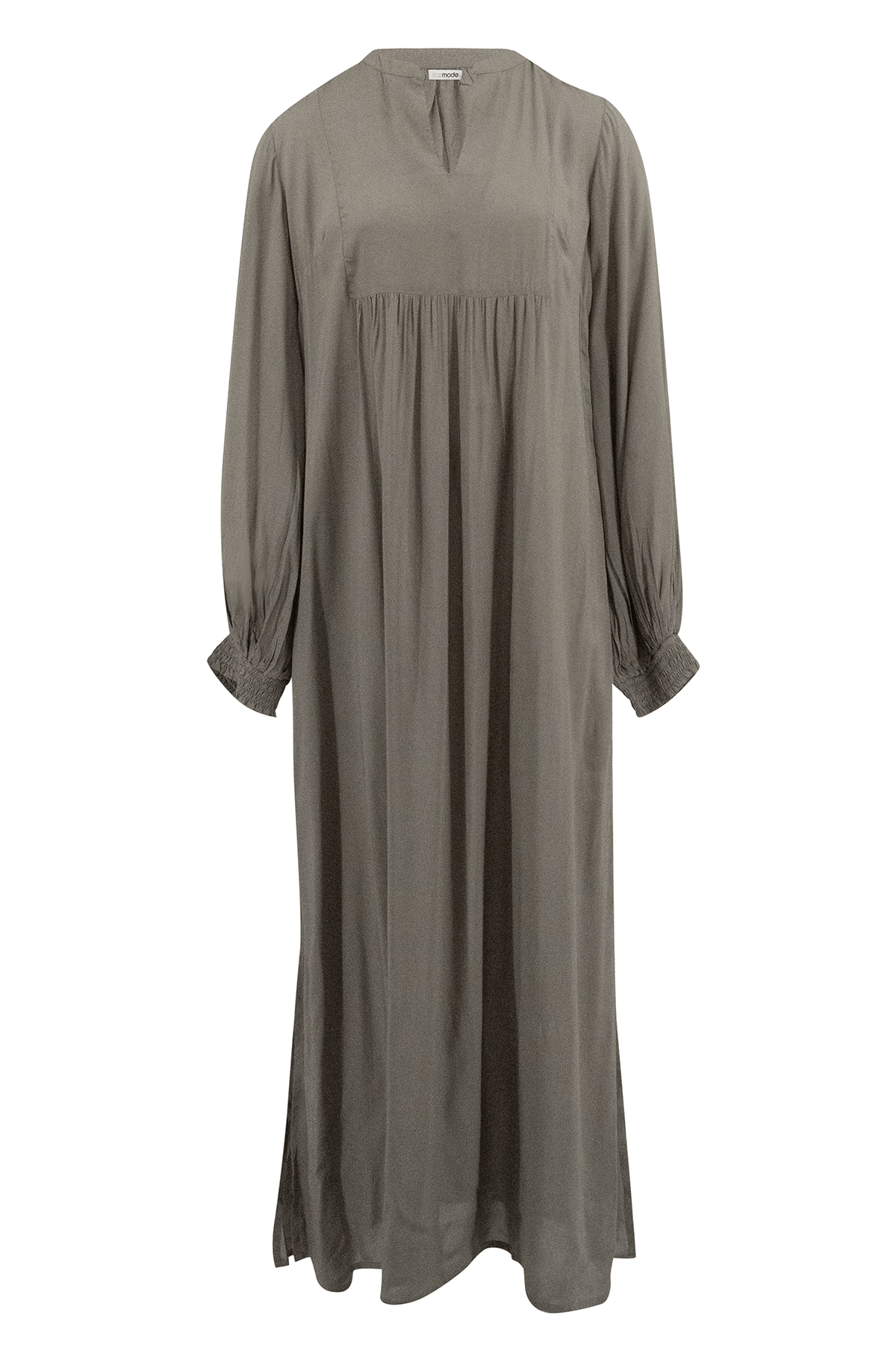 Bohemian jurk in khaki van ibzmode, Brands of Ibiza