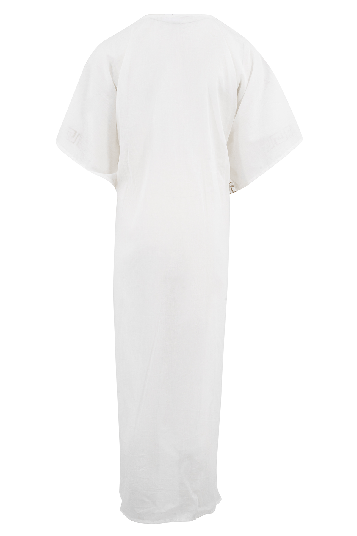 Bohemian kimono in white van ibzmode, Brands of Ibiza