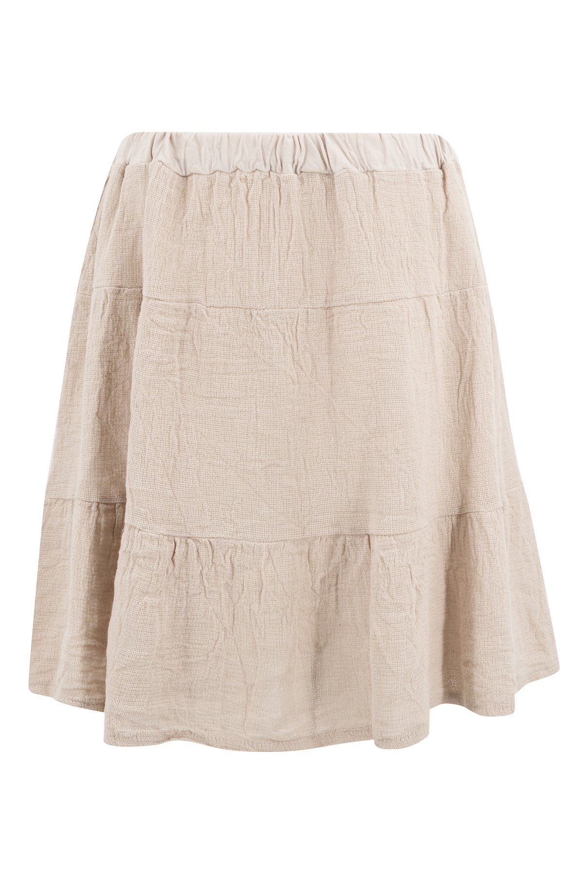 Bohemian rok in sand van ibzmode, Brands of Ibiza