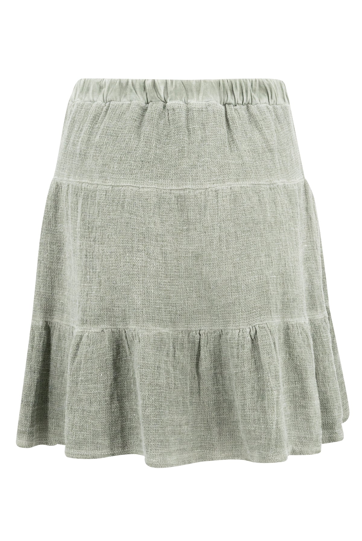 Bohemian skirt in khaki from ibzmode, Brands of Ibiza