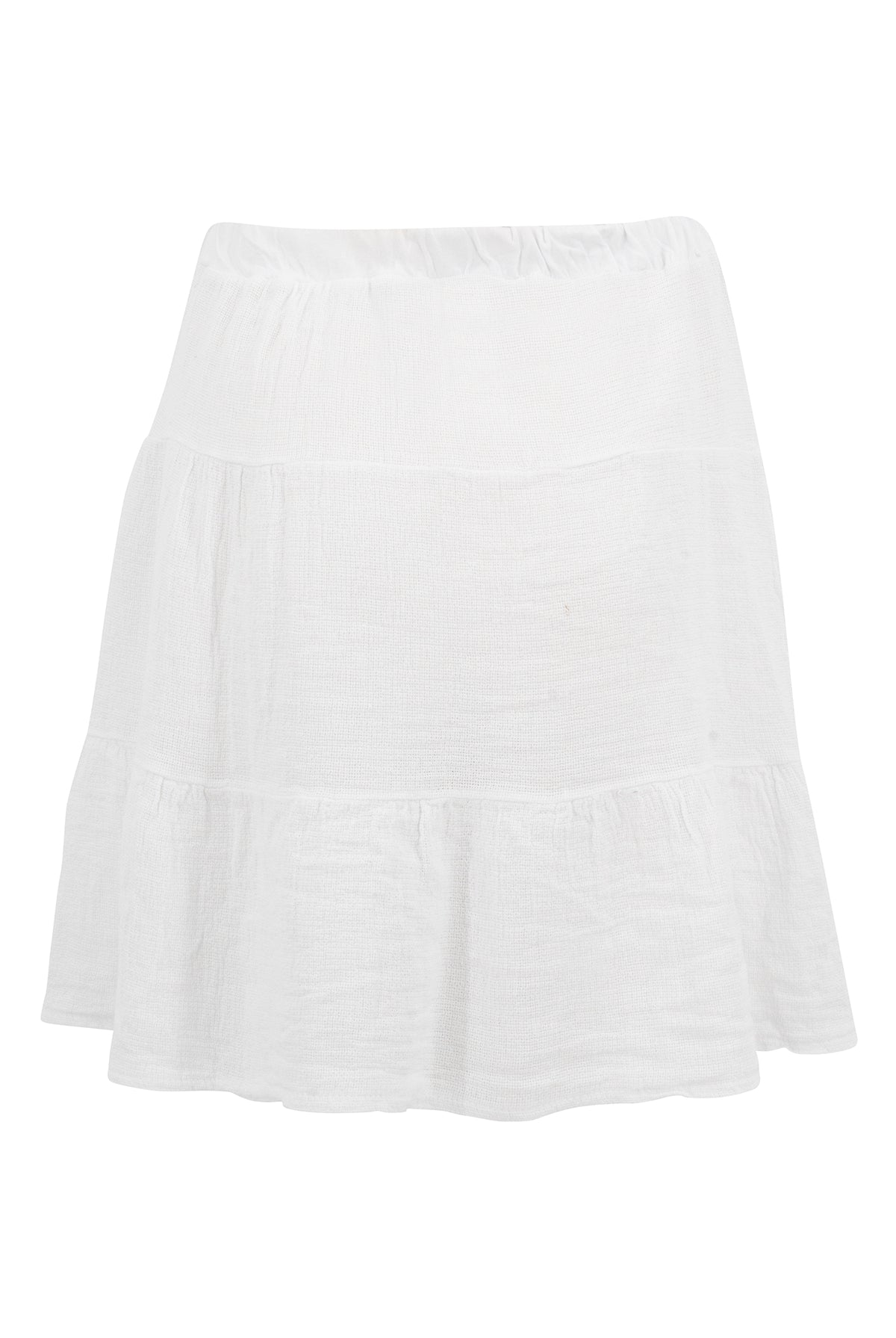 Bohemian skirt in white from ibzmode, Brands of Ibiza