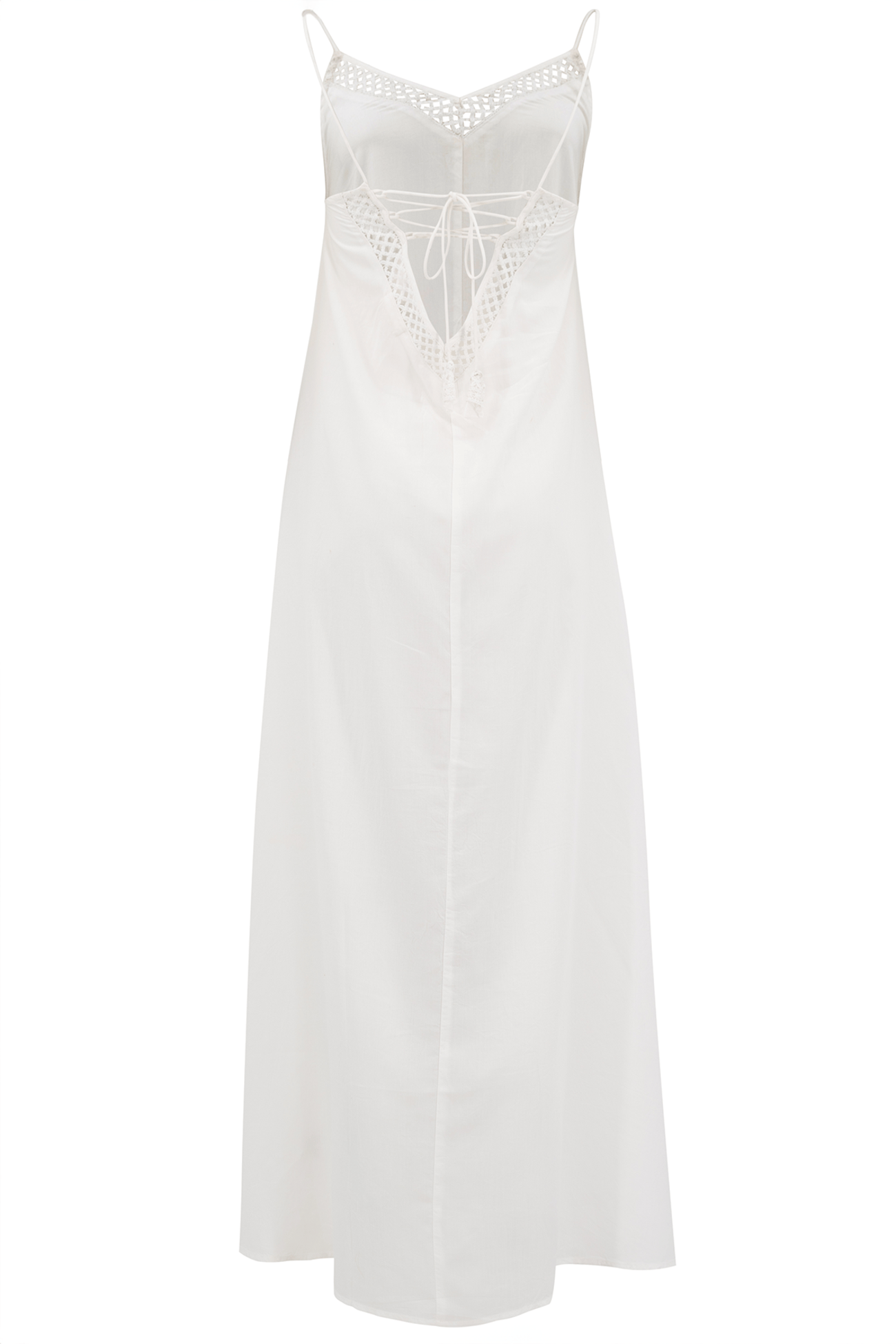 Bohemian jurk in white van ibzmode, Brands of Ibiza