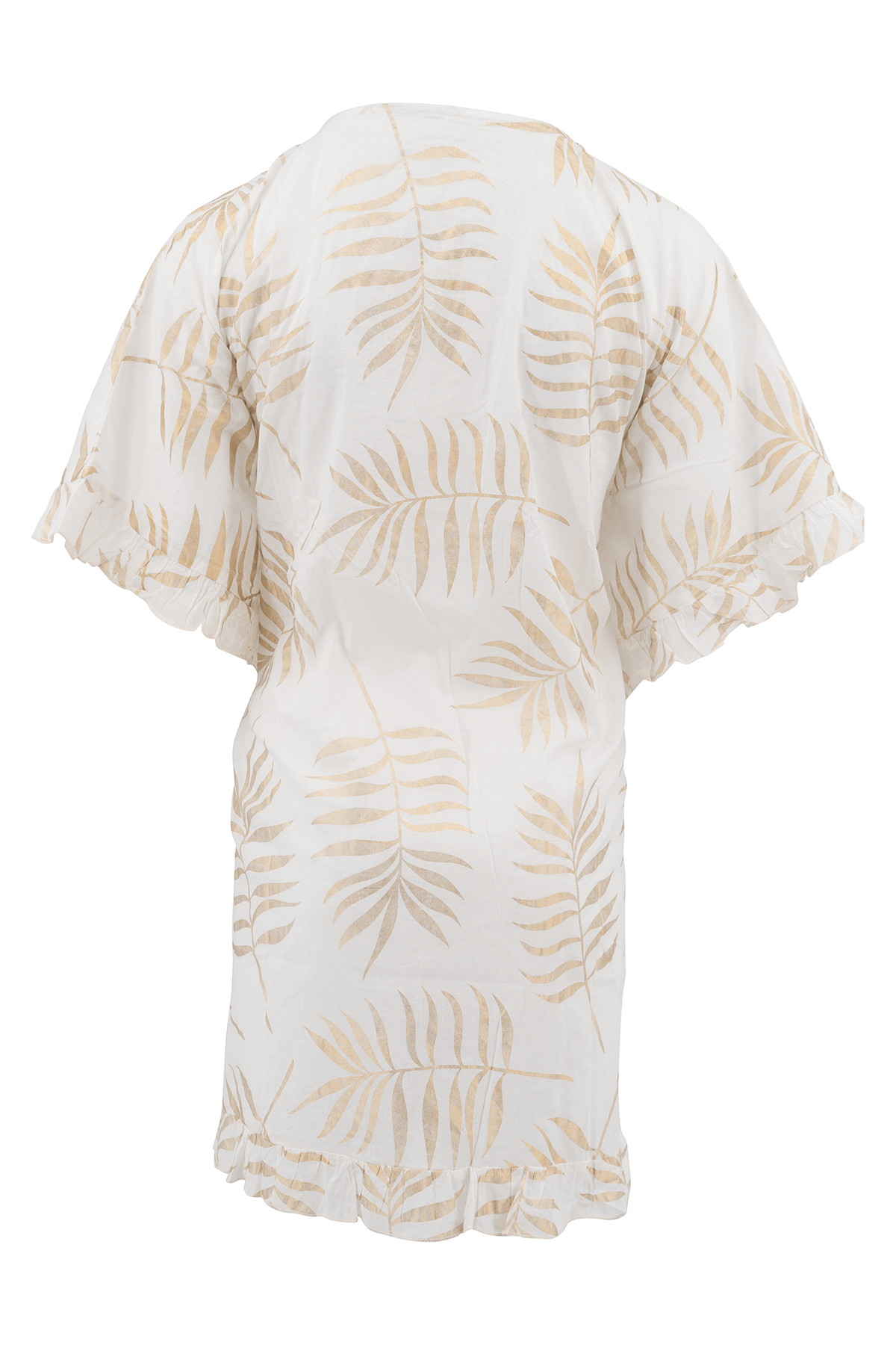 Bohemian kimono in white van ibzmode, Brands of Ibiza