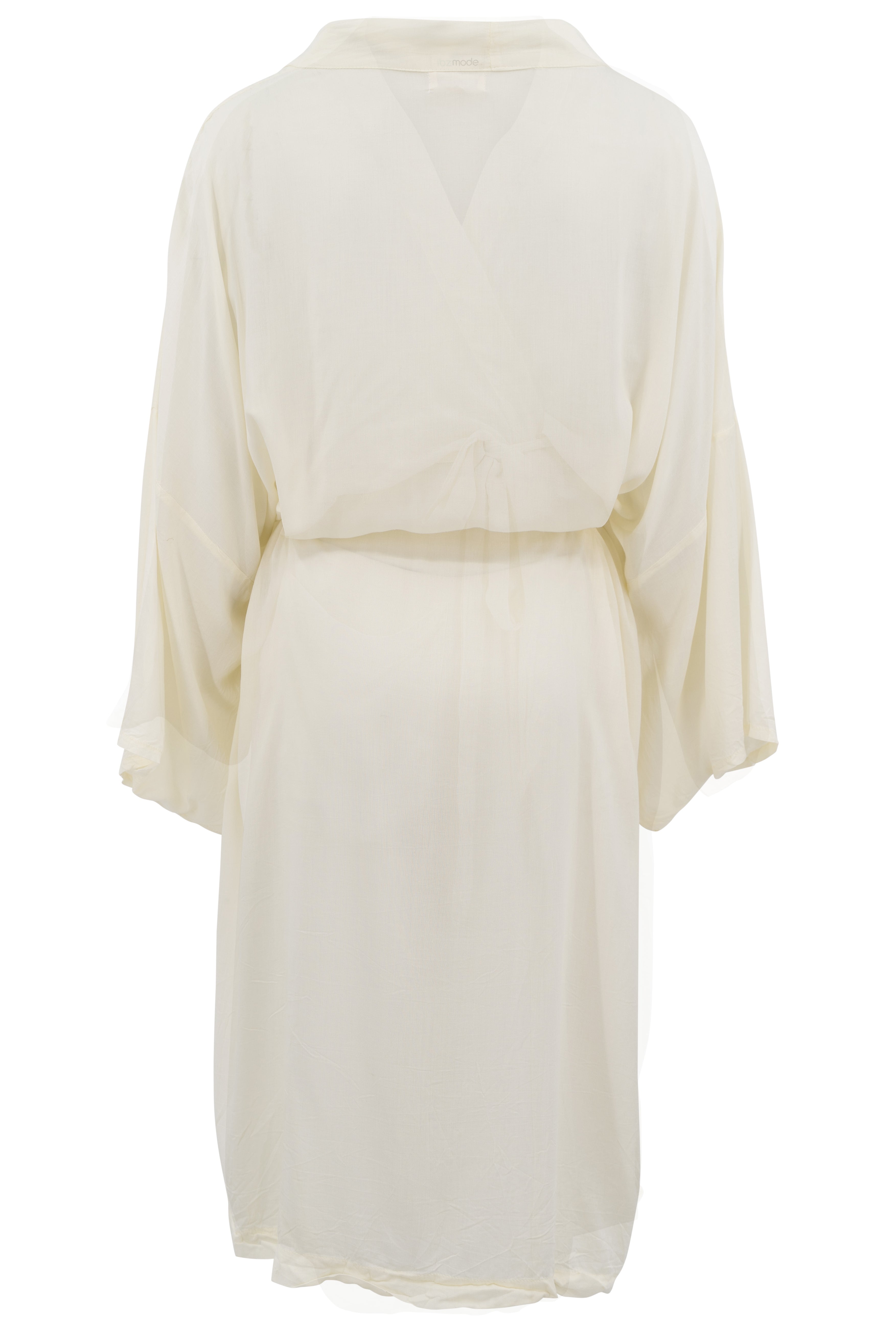 Bohemian kimono in ecru van ibzmode, Brands of Ibiza