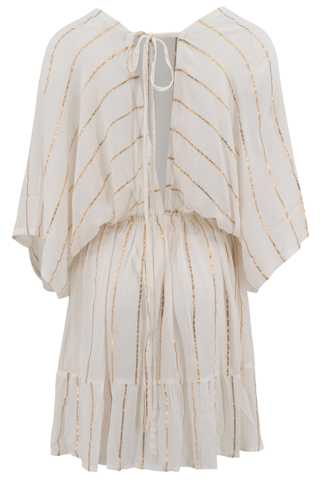 Bohemian dress in white from ibzmode, Brands of Ibiza