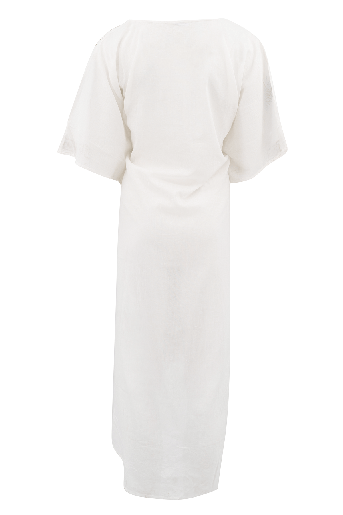 Bohemian kimono in white/ blue van ibzmode, Brands of Ibiza