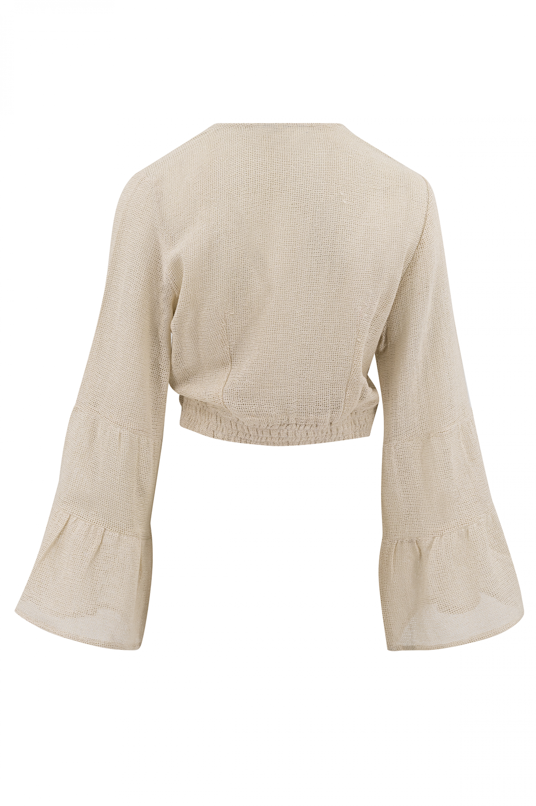 Bohemian top in ivory van ibzmode, Brands of Ibiza