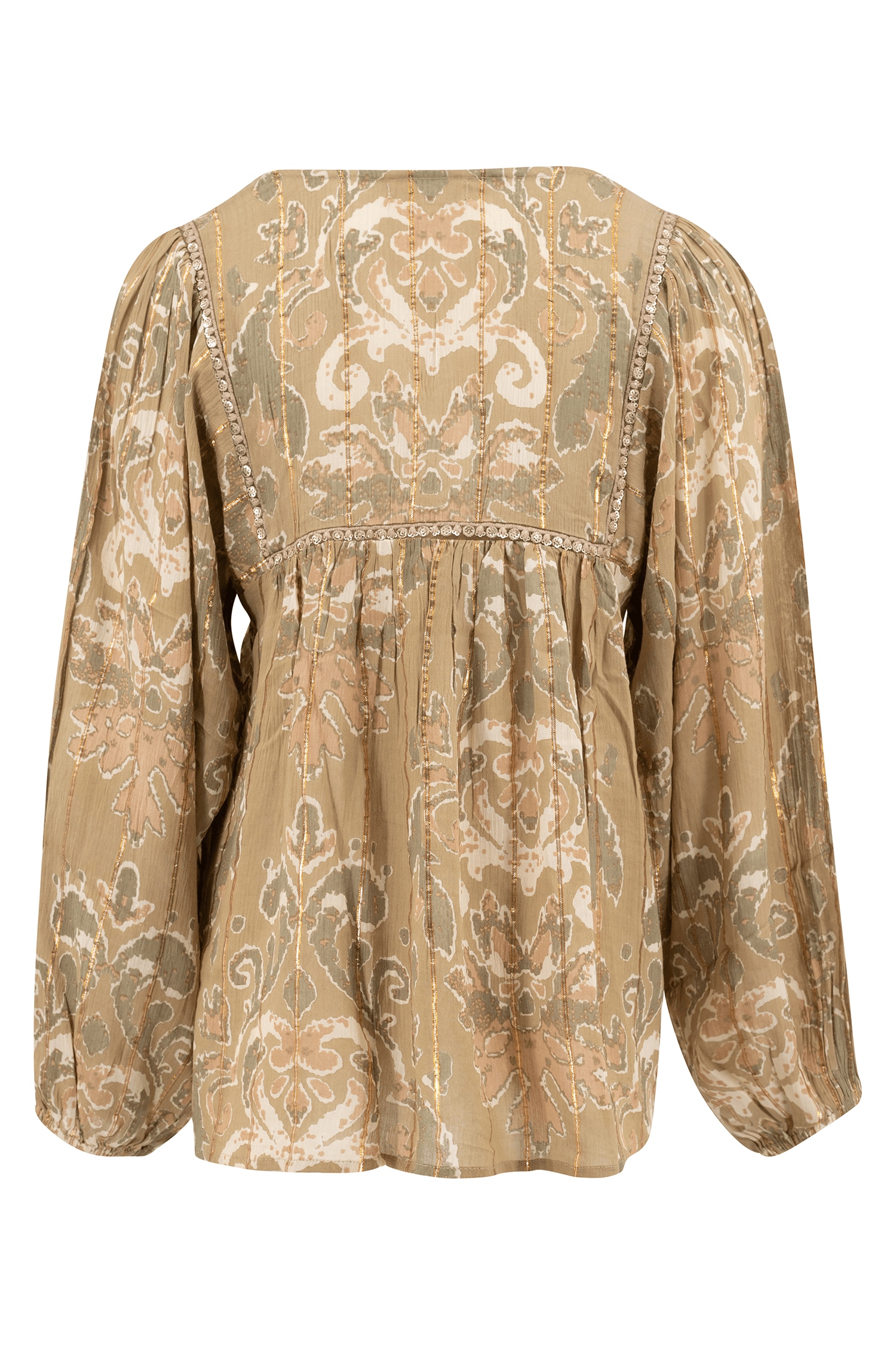 Bohemian rok in khaki van ibzmode, Brands of Ibiza