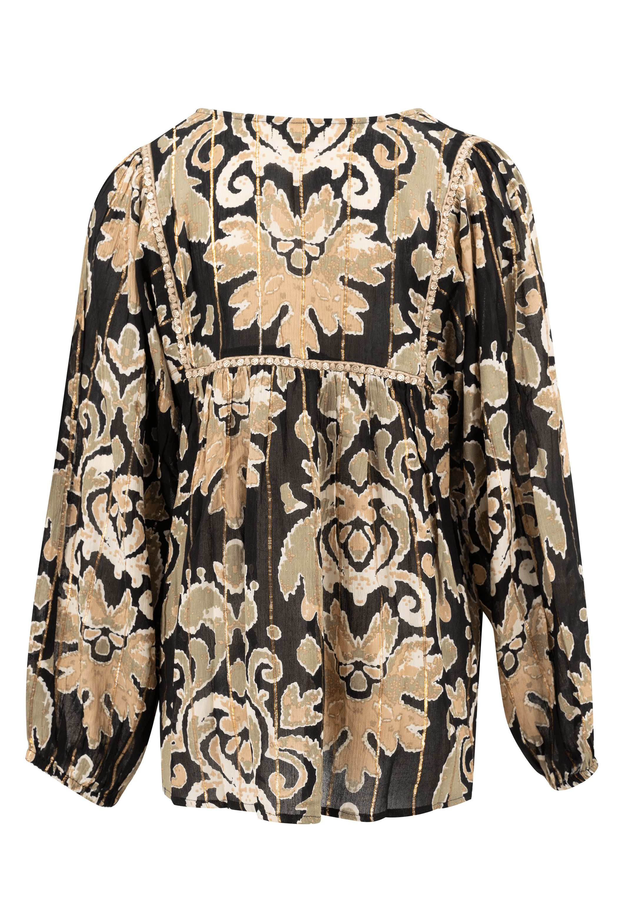 Bohemian rok in zwart van ibzmode, Brands of Ibiza