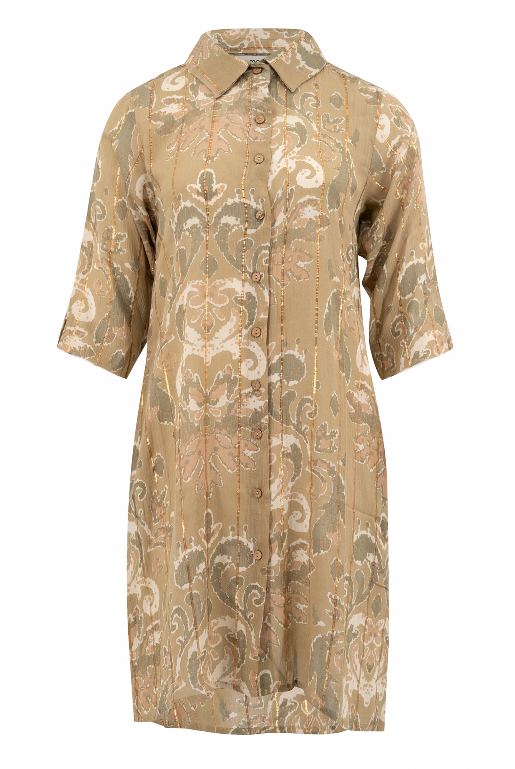 Bohemian rok in khaki van ibzmode, Brands of Ibiza