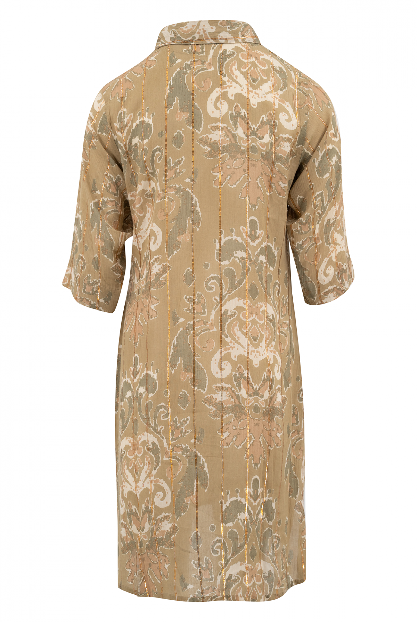 Bohemian rok in khaki van ibzmode, Brands of Ibiza