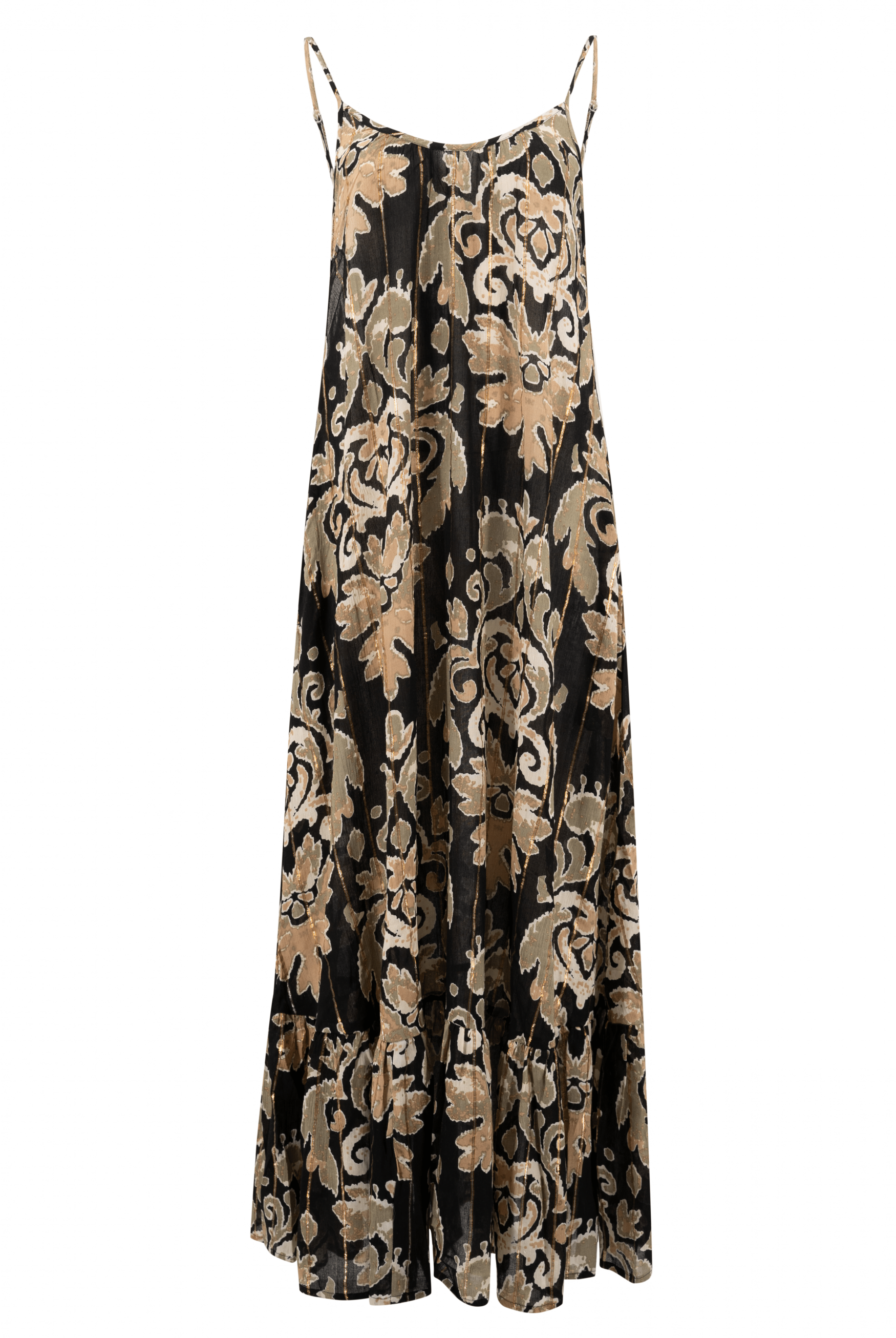 Bohemian jurk in zwart van ibzmode, Brands of Ibiza