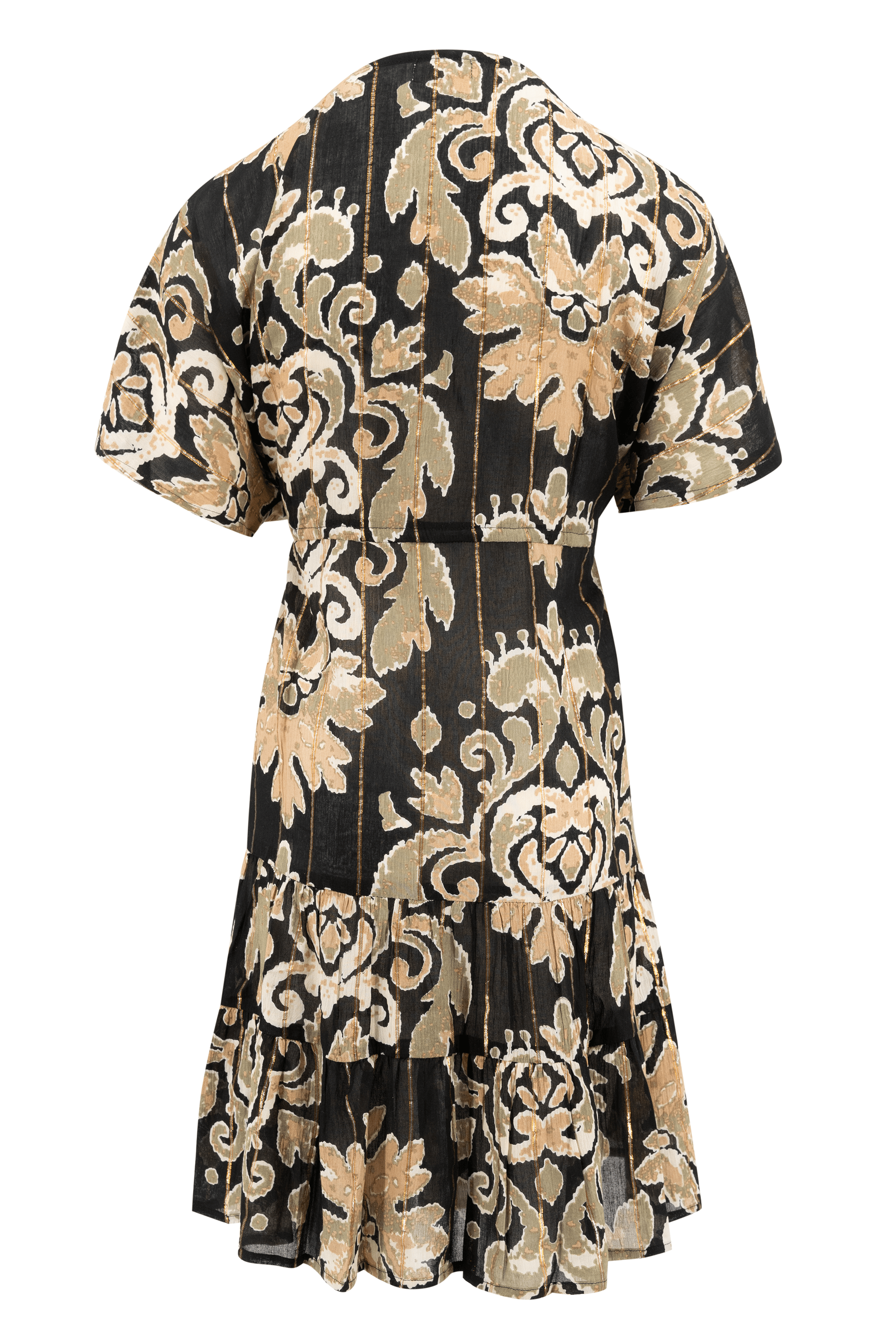 Bohemian jurk in black van ibzmode, Brands of Ibiza