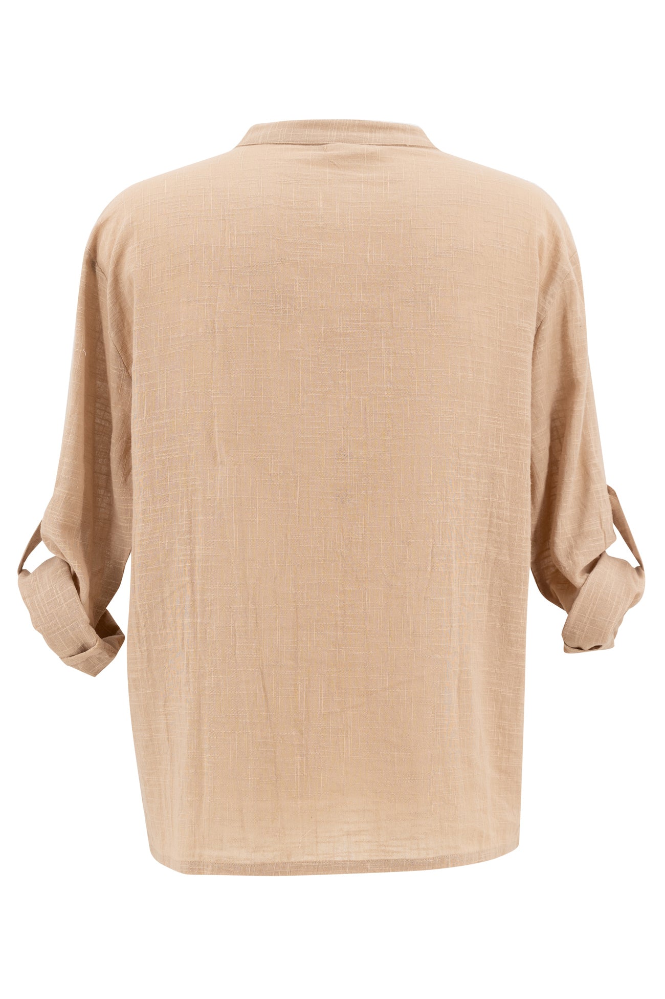 Bohemian blouse in sand van ibzmode, Brands of Ibiza