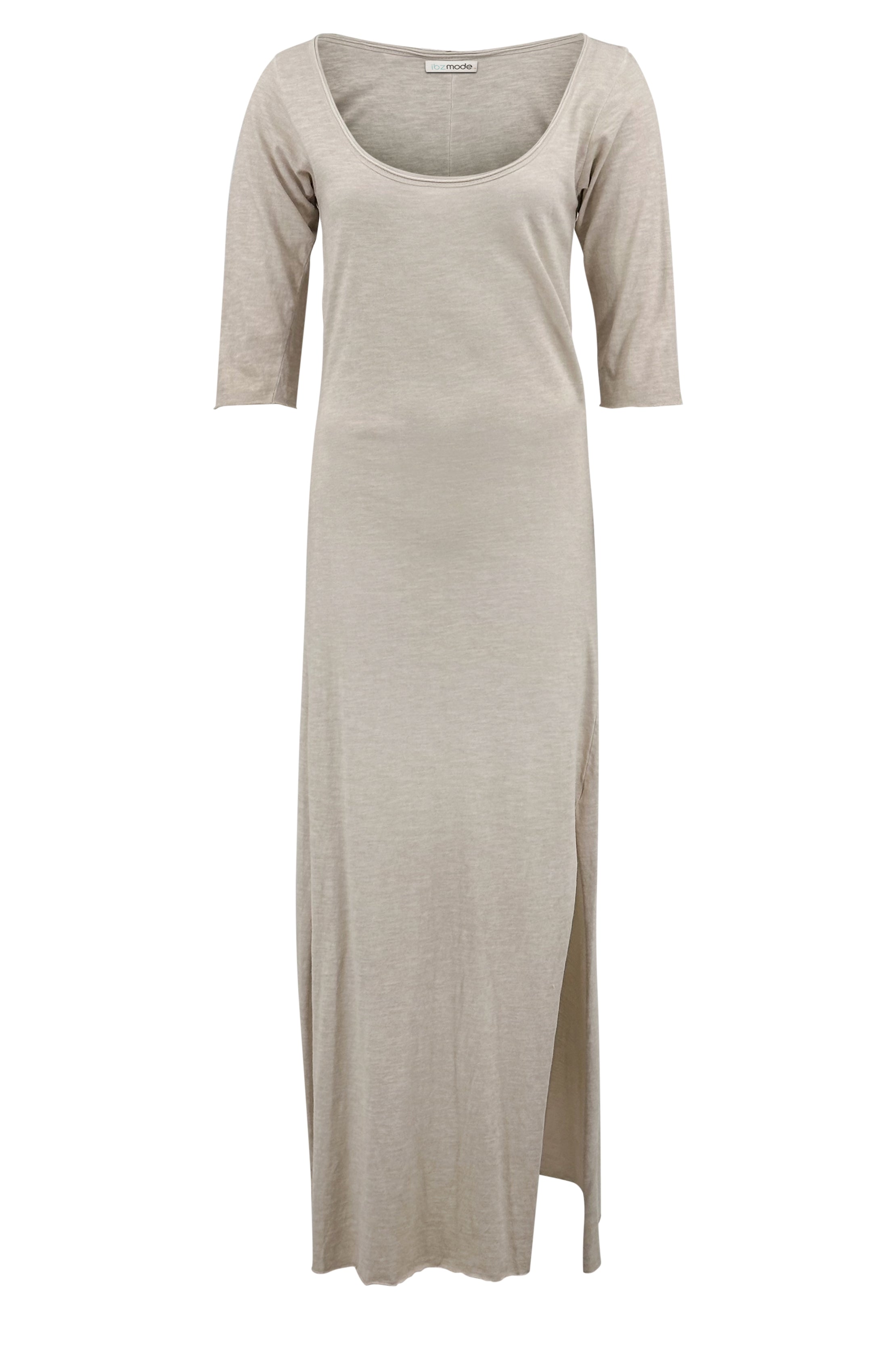 Bohemian jurk in stone van ibzmode, Brands of Ibiza