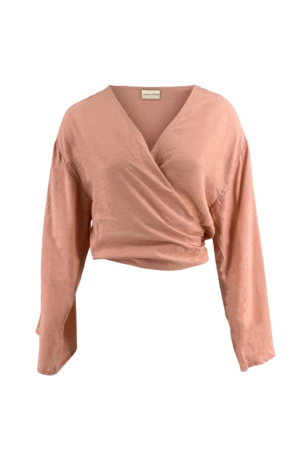Ibizamode MOOST Pareo Wrap Top Dusty Pink wrap style summer top festival outfit