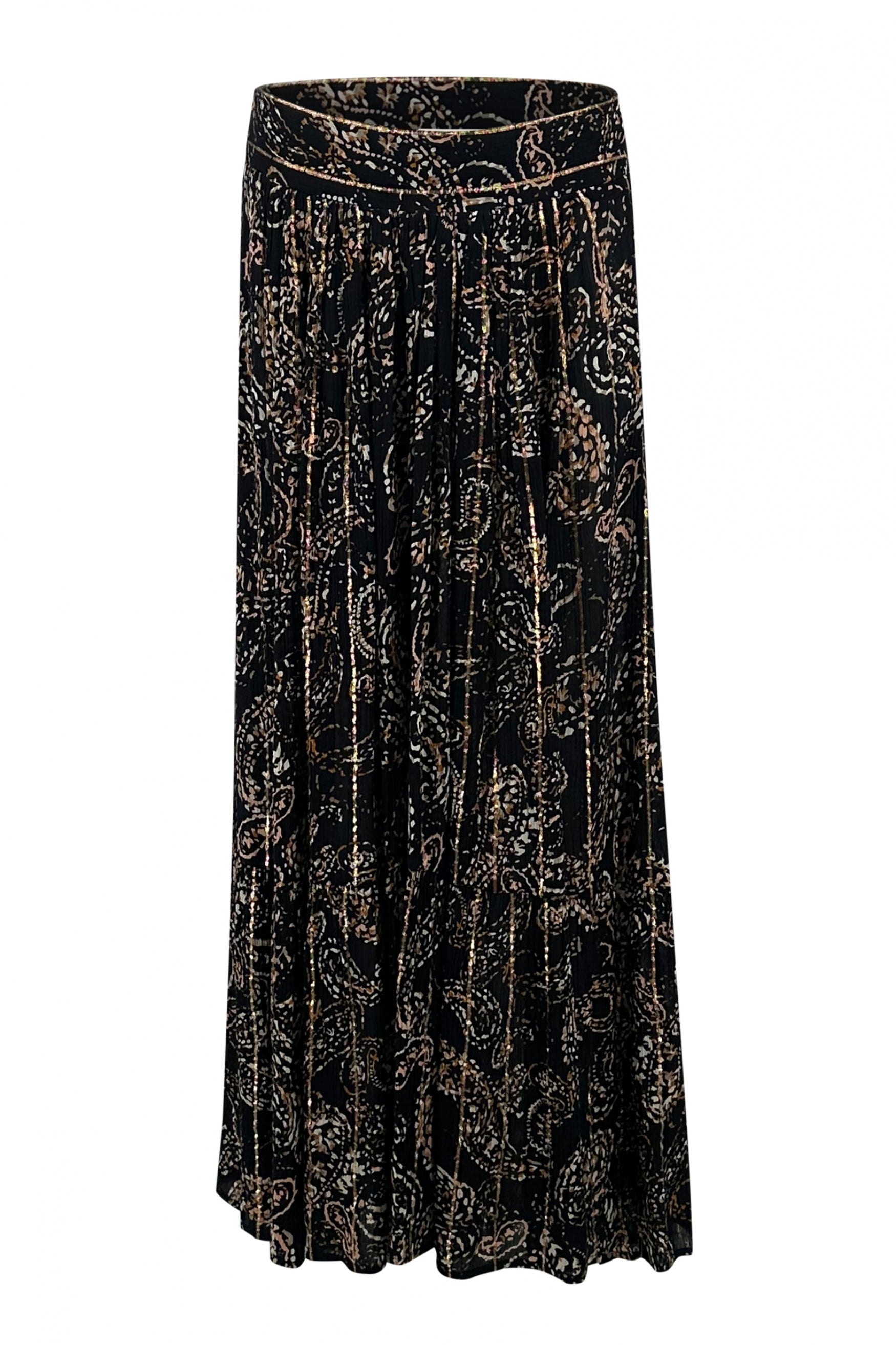 Bohemian rok in black van ibzmode, Brands of Ibiza