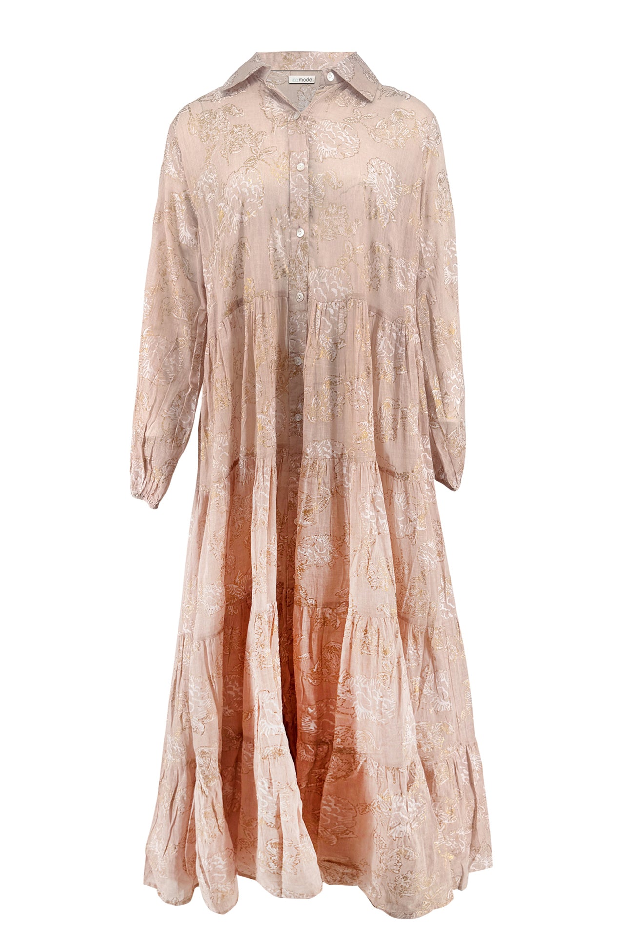 Ibzmode Dress Livana Lumira Old Pink bohemian summer dress