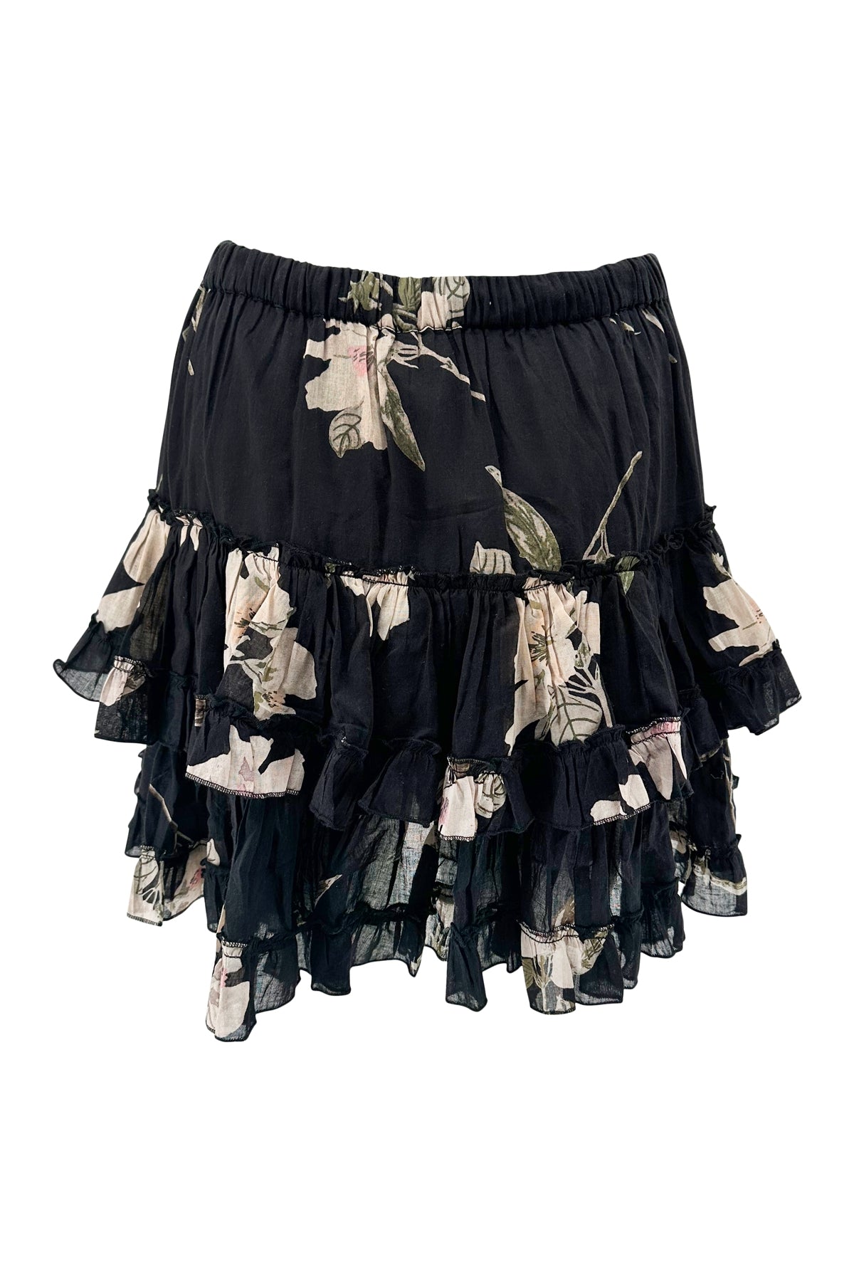 Bohemian rok in black van ibzmode, Brands of Ibiza