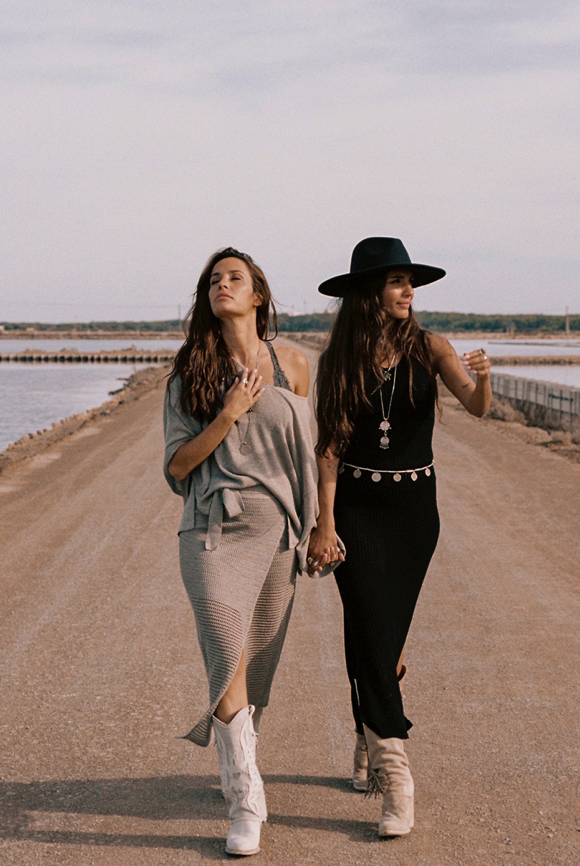 Bohemian jurk in black van MOOST Wanted, Brands of Ibiza