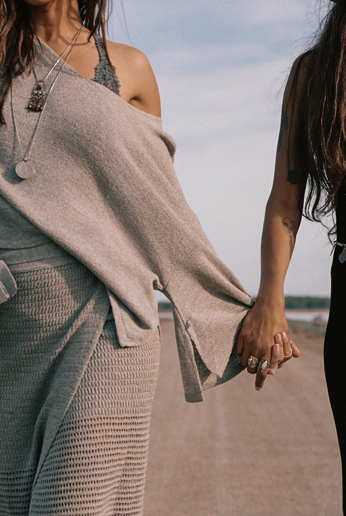 Bohemian jurk in black van MOOST Wanted, Brands of Ibiza