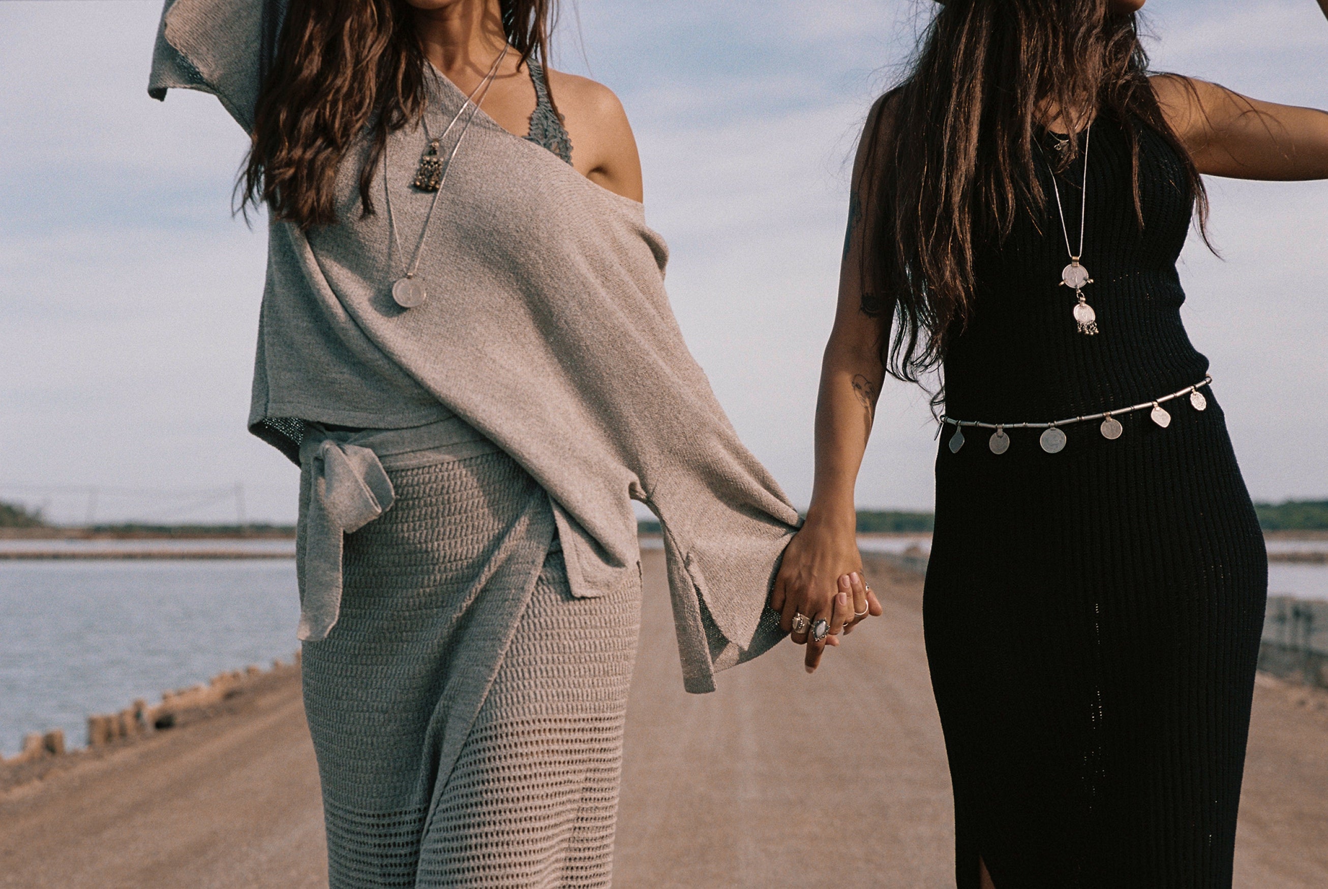Bohemian dress in black by MOOST Wanted, Brands of Ibiza