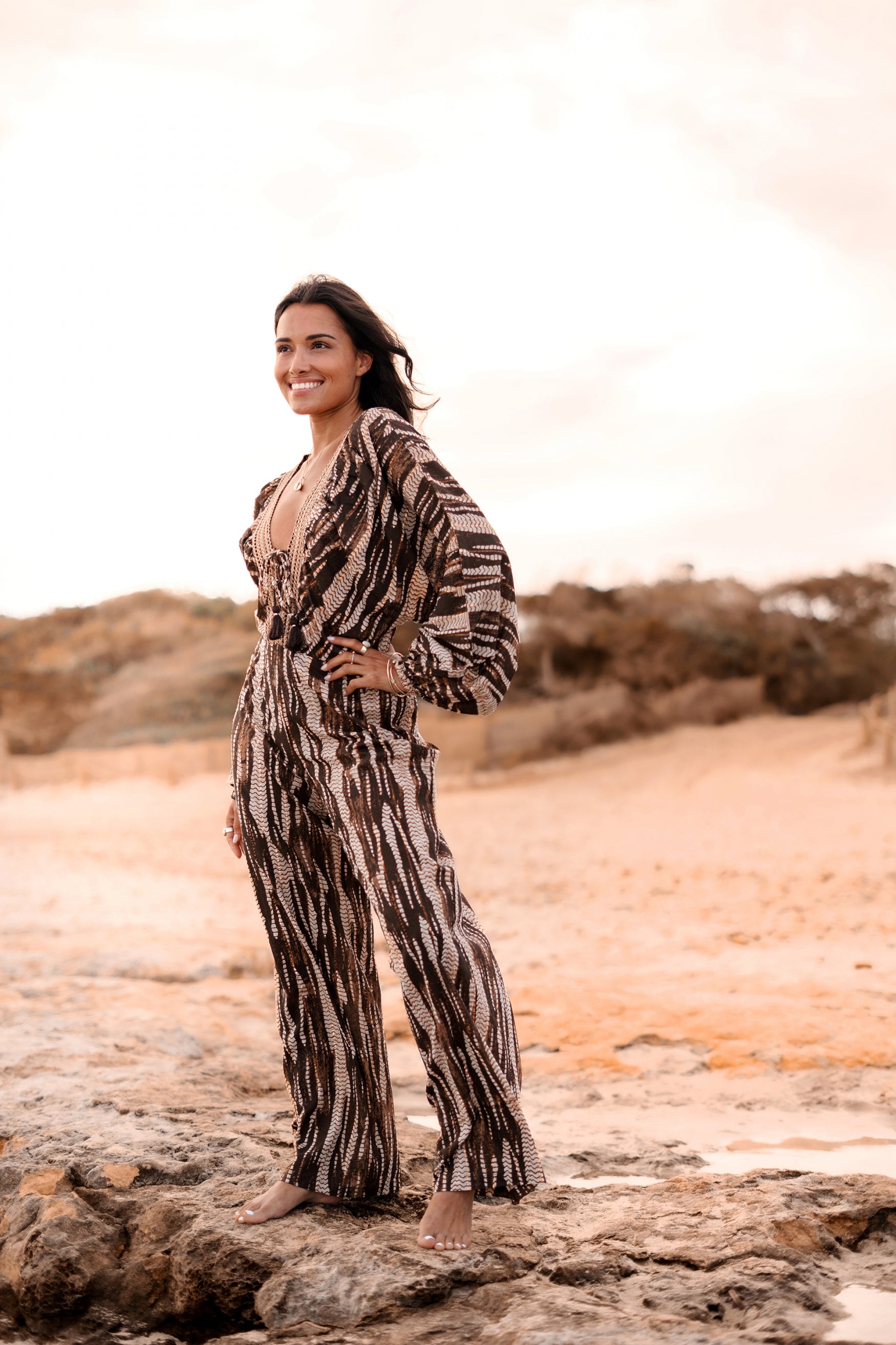 Bohemian item in brown van ibzmode, Brands of Ibiza