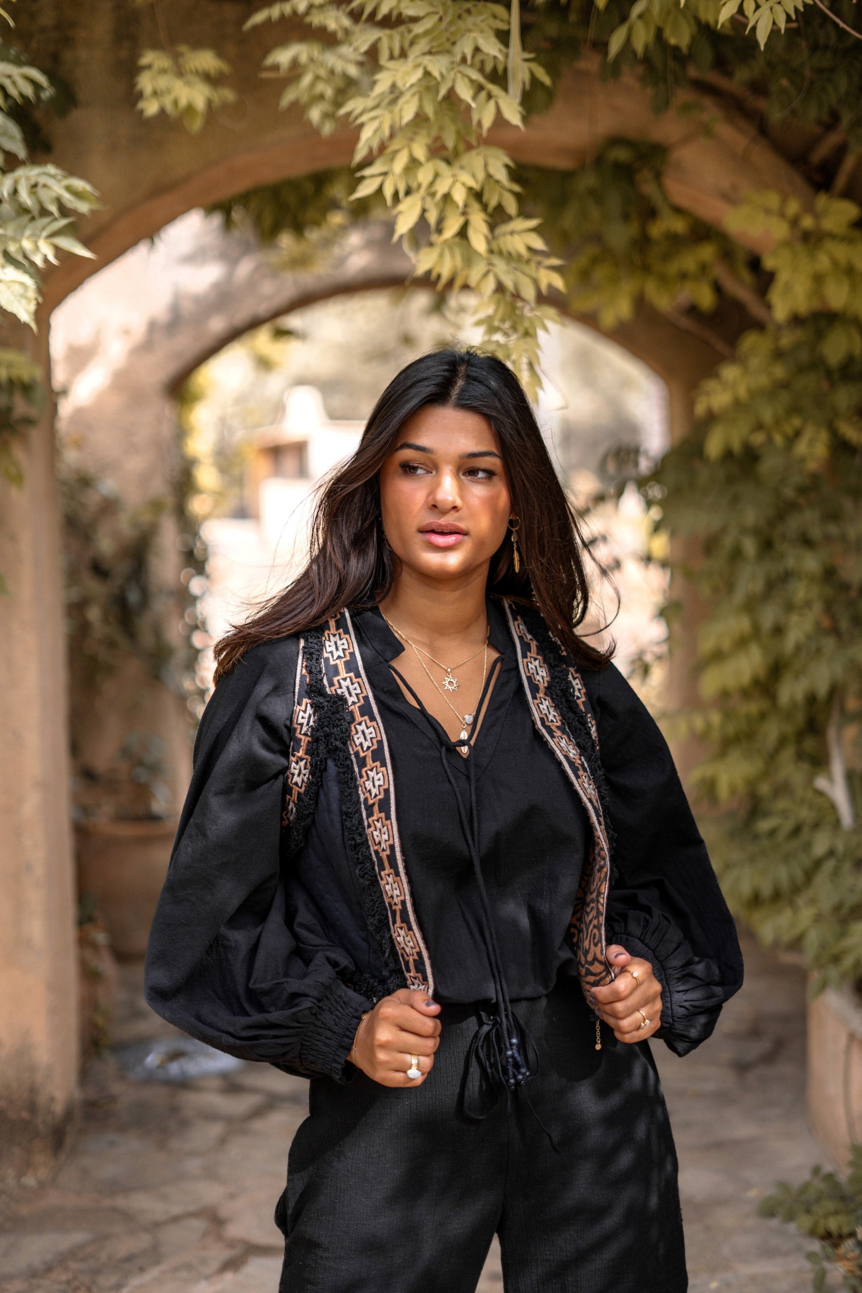 Bohemian item in black van ibzmode, Brands of Ibiza