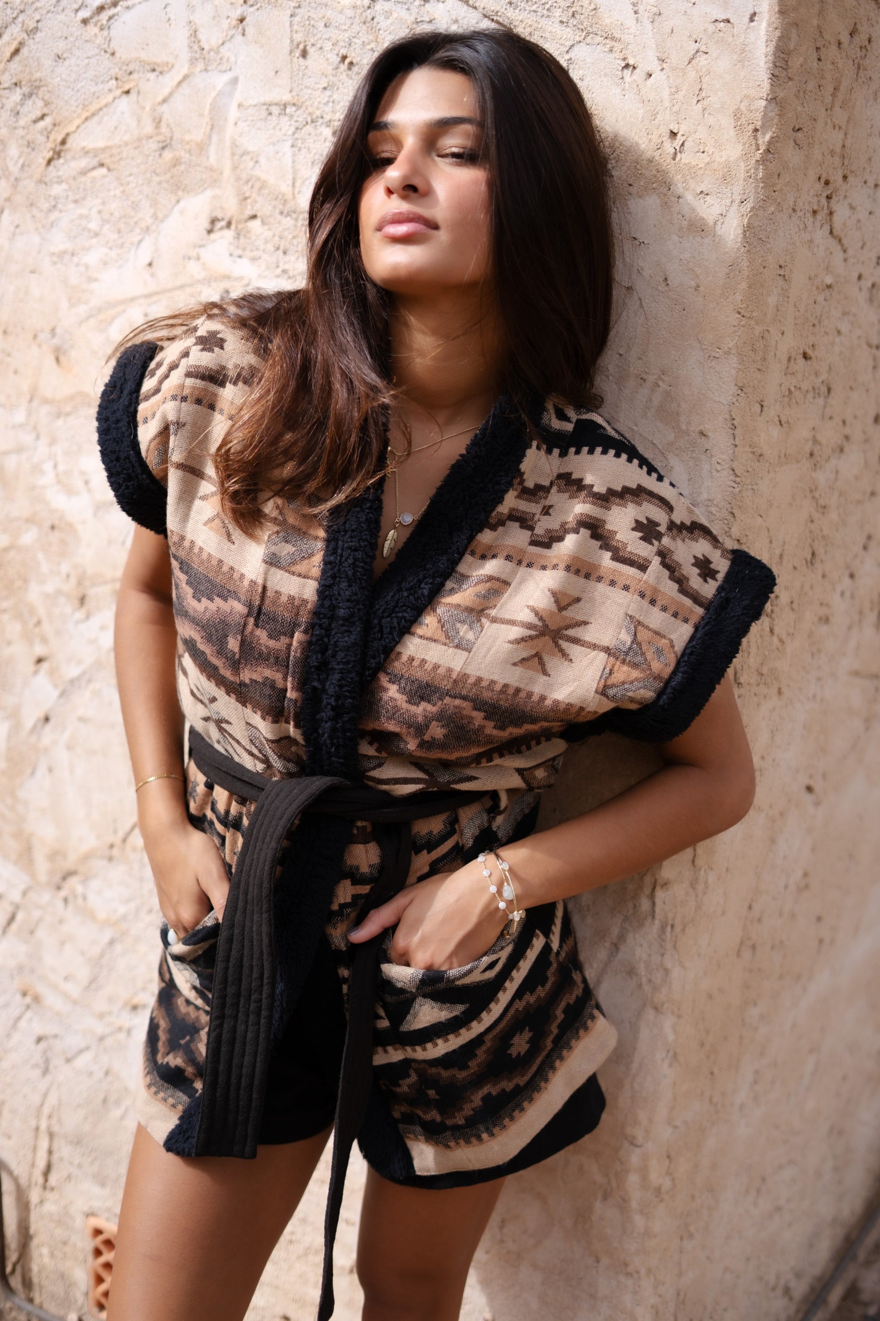 Bohemian item in brown van ibzmode, Brands of Ibiza