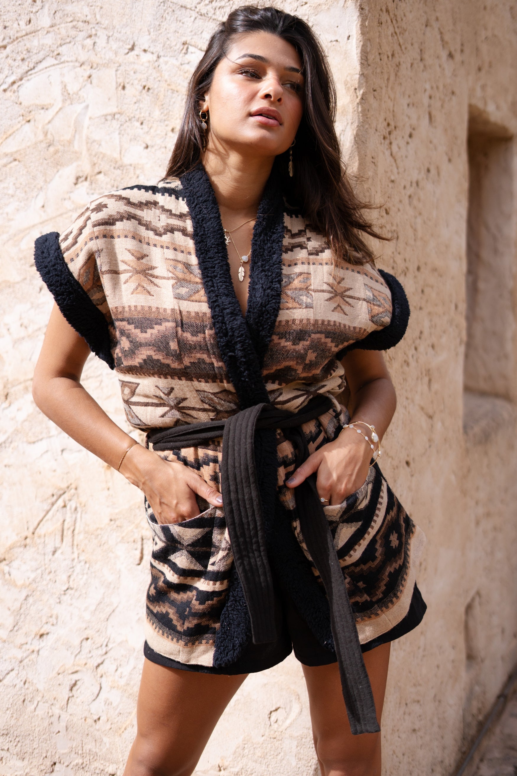 Bohemian item in brown van ibzmode, Brands of Ibiza