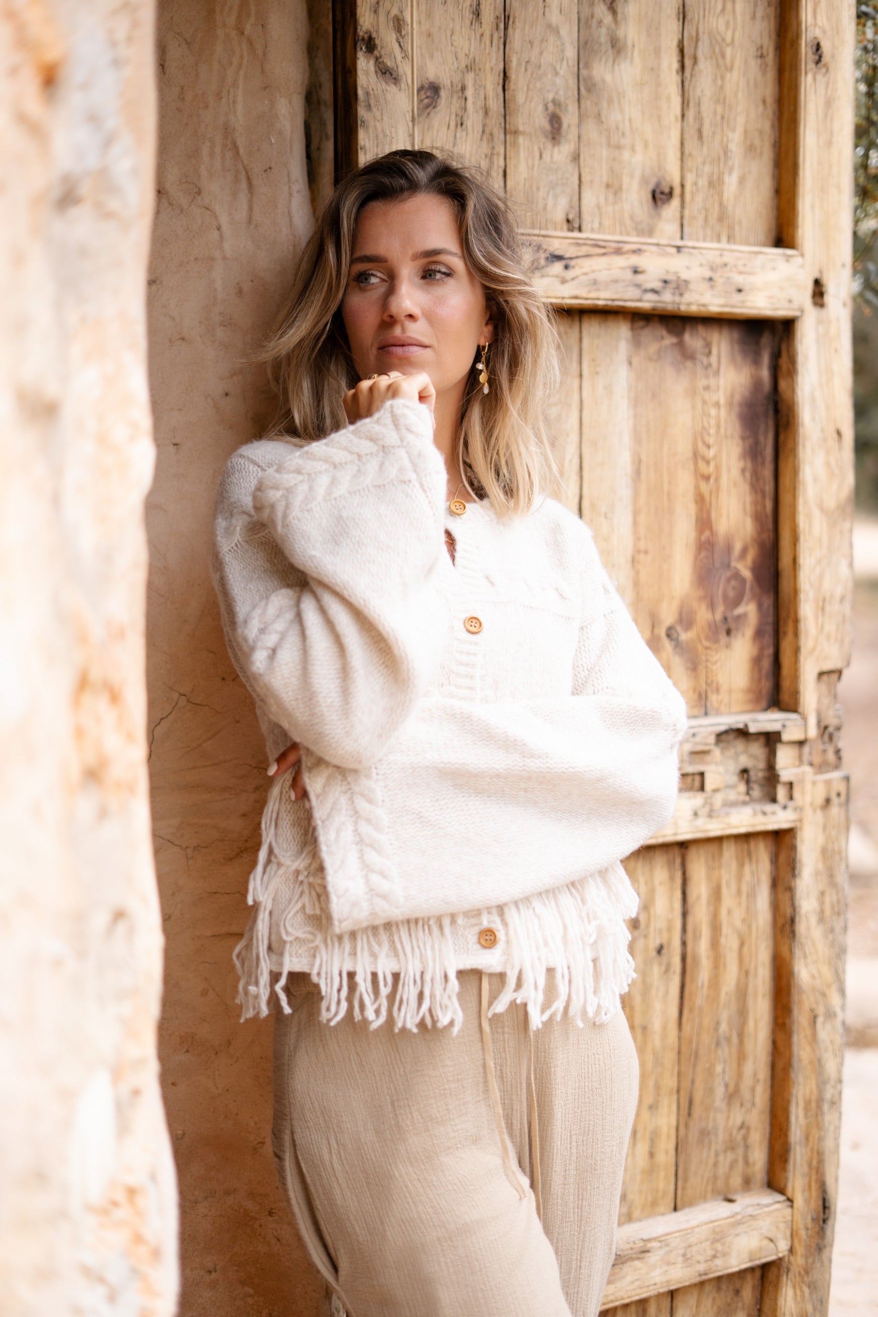 Bohemian item in ecru van ibzmode, Brands of Ibiza