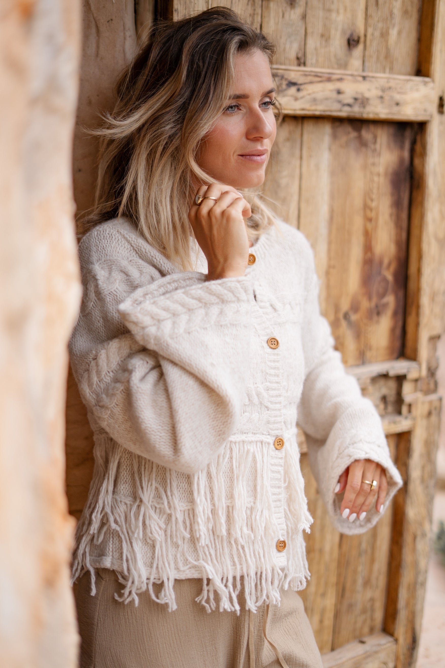 Bohemian item in ecru van ibzmode, Brands of Ibiza