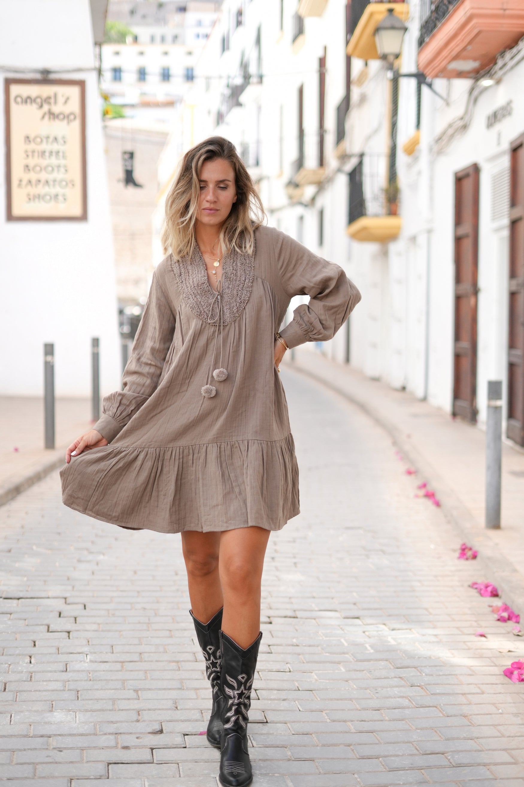 Bohemian item in taupe van ibzmode, Brands of Ibiza