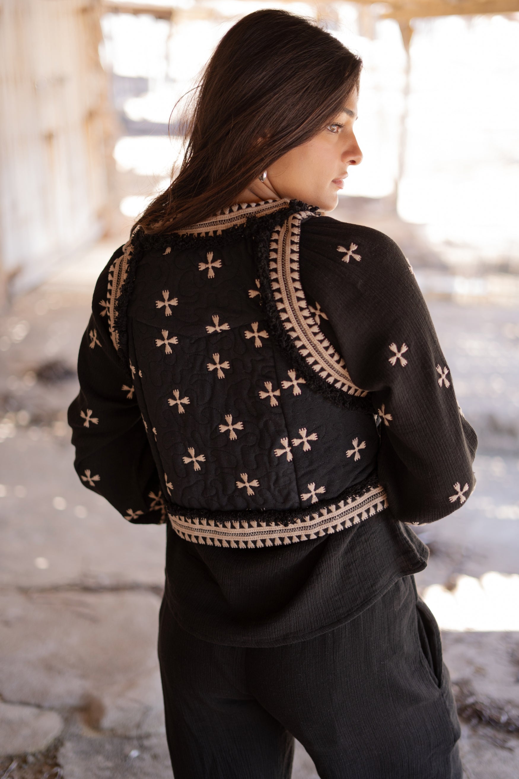 Bohemian item in black van ibzmode, Brands of Ibiza