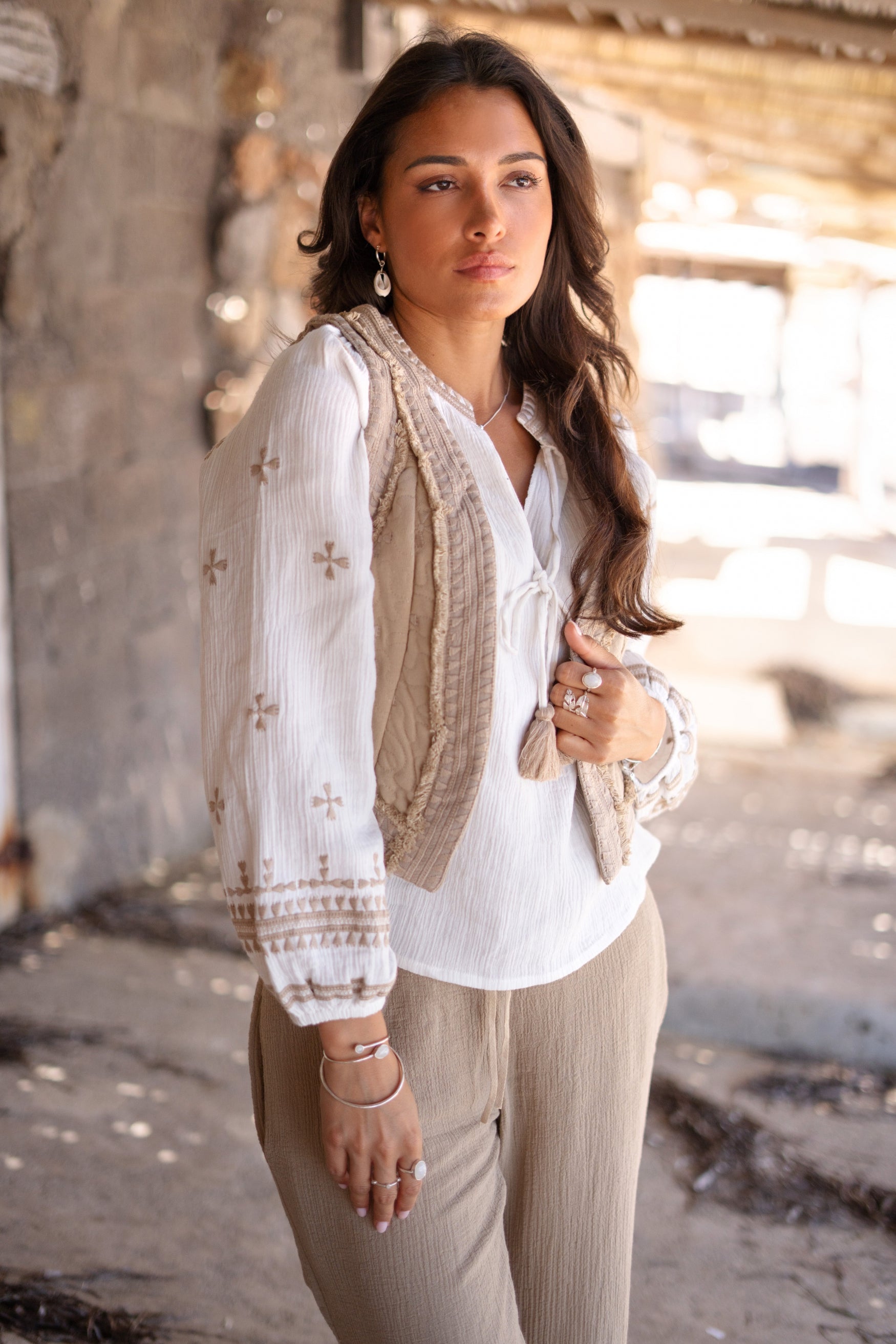 Bohemian item in taupe van ibzmode, Brands of Ibiza