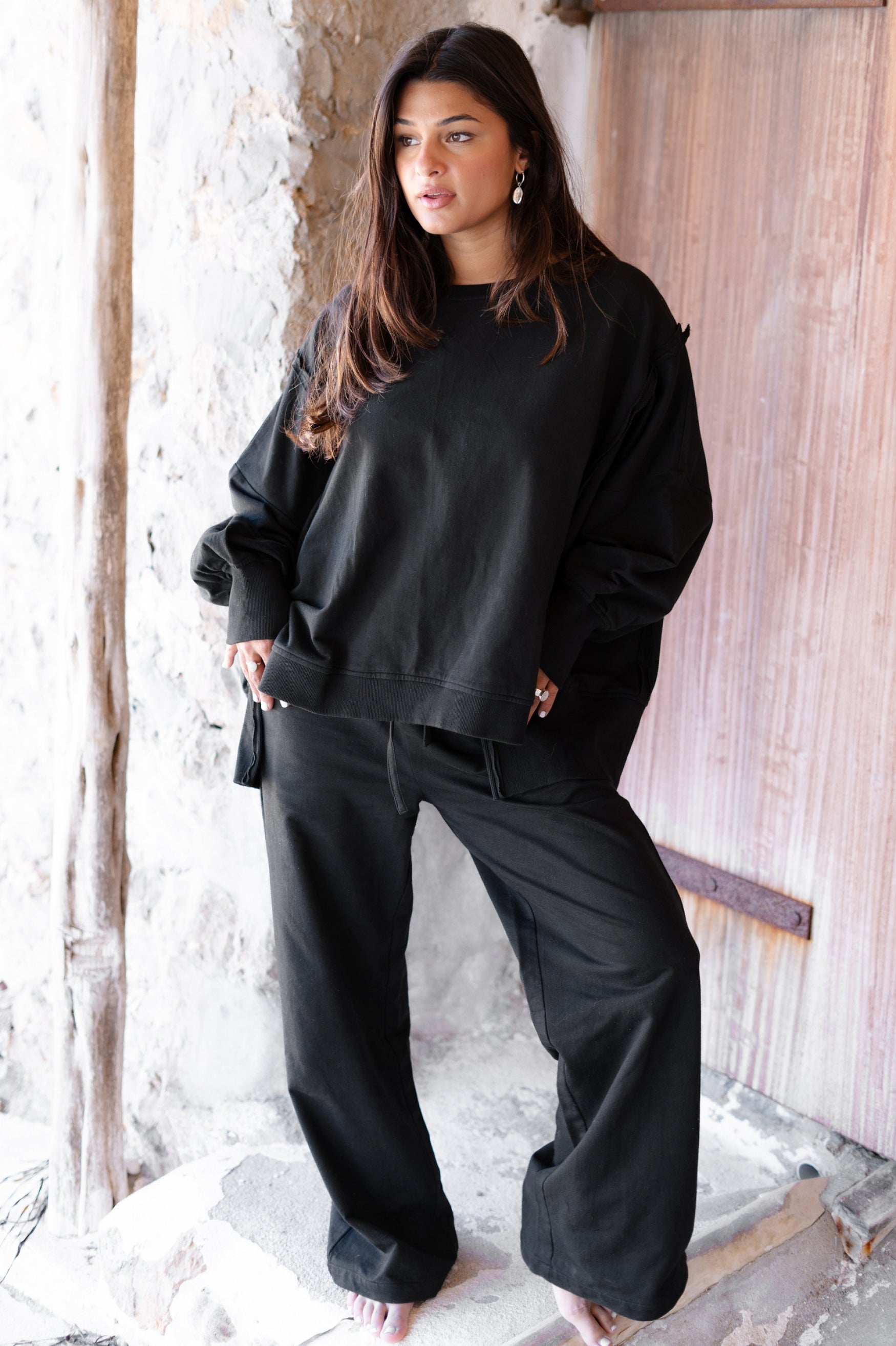 Bohemian broek in black van ibzmode, Brands of Ibiza