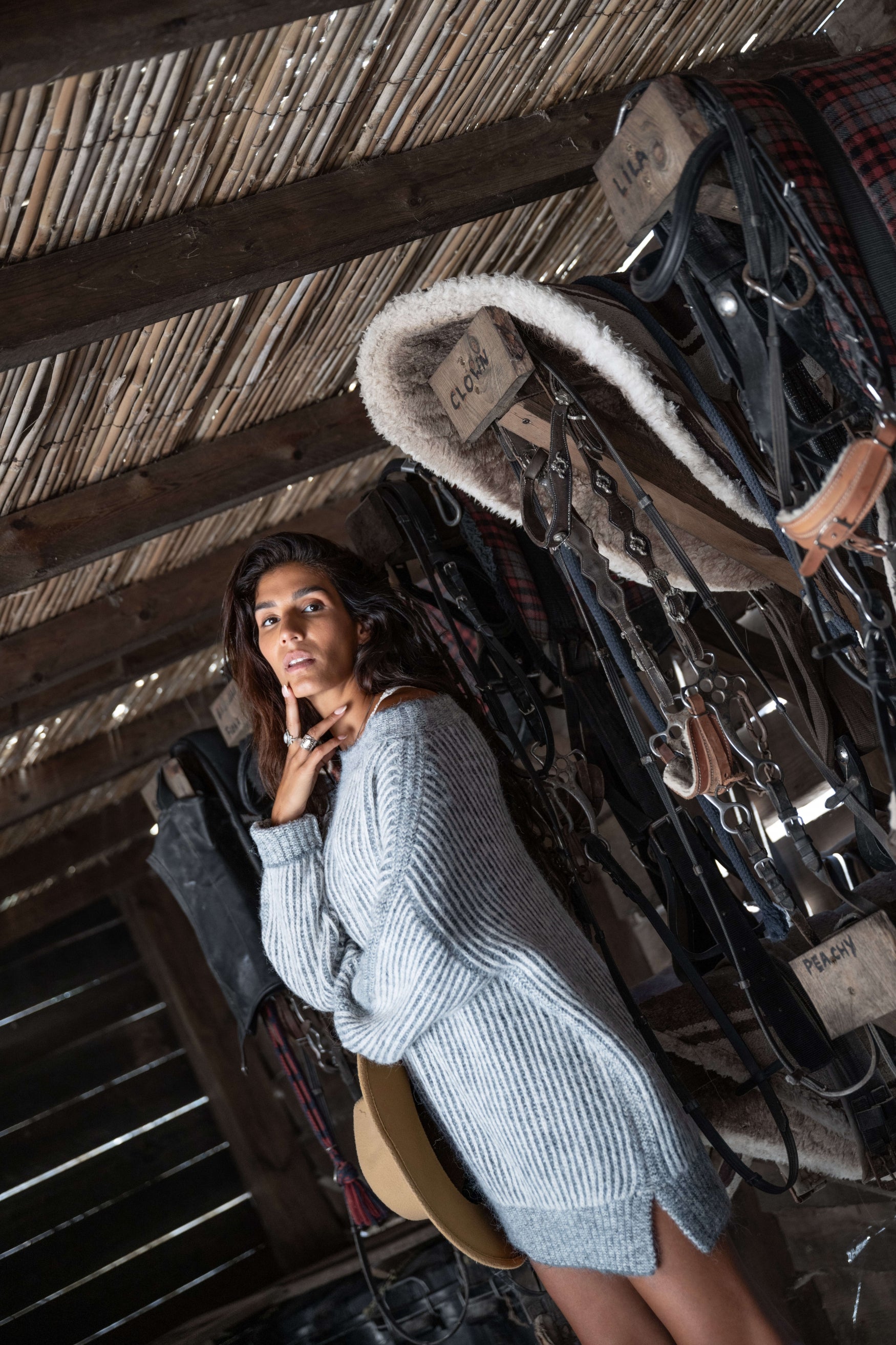 Bohemian item in melange grey van MOOST Wanted, Brands of Ibiza