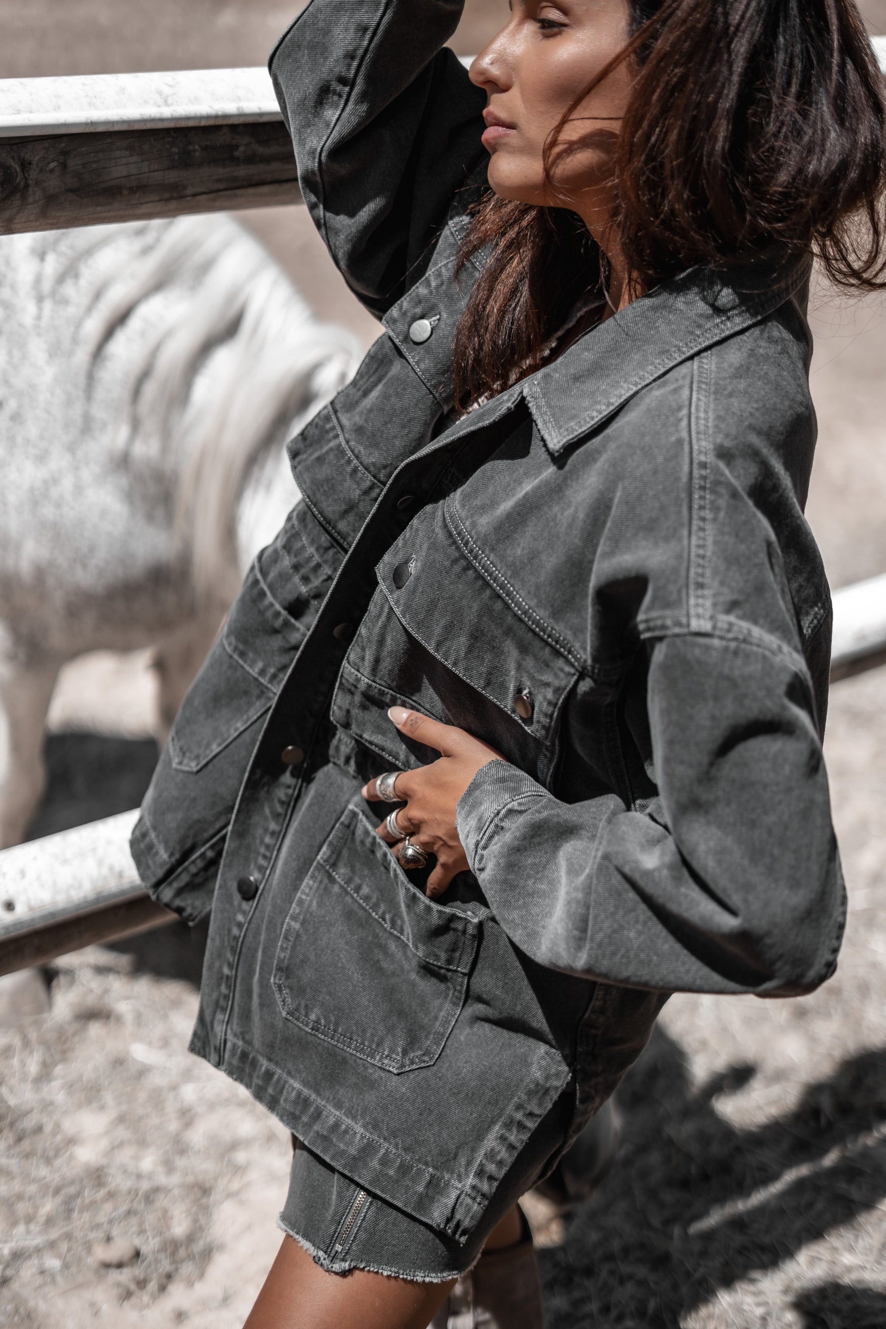 Bohemian item in dark grey van MOOST Wanted, Brands of Ibiza