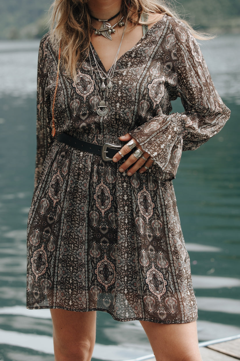 Bohemian jurk in multicolor van MOOST Wanted, Brands of Ibiza