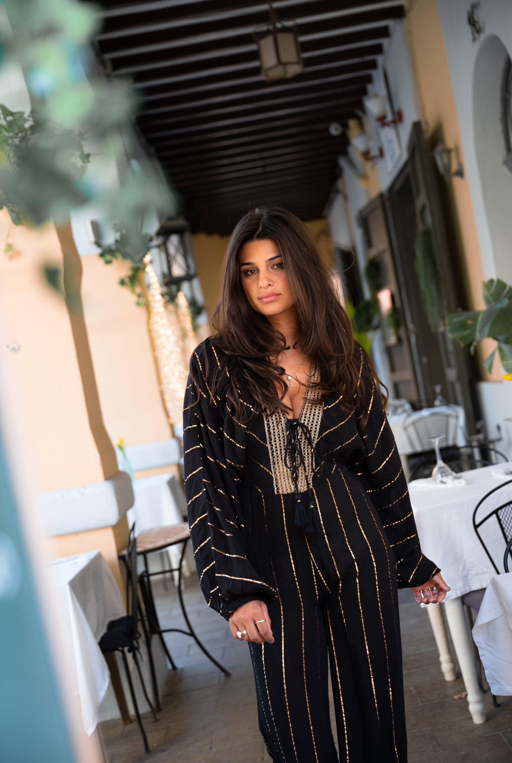 Artículo bohemio en negro de ibzmode, Marcas de Ibiza