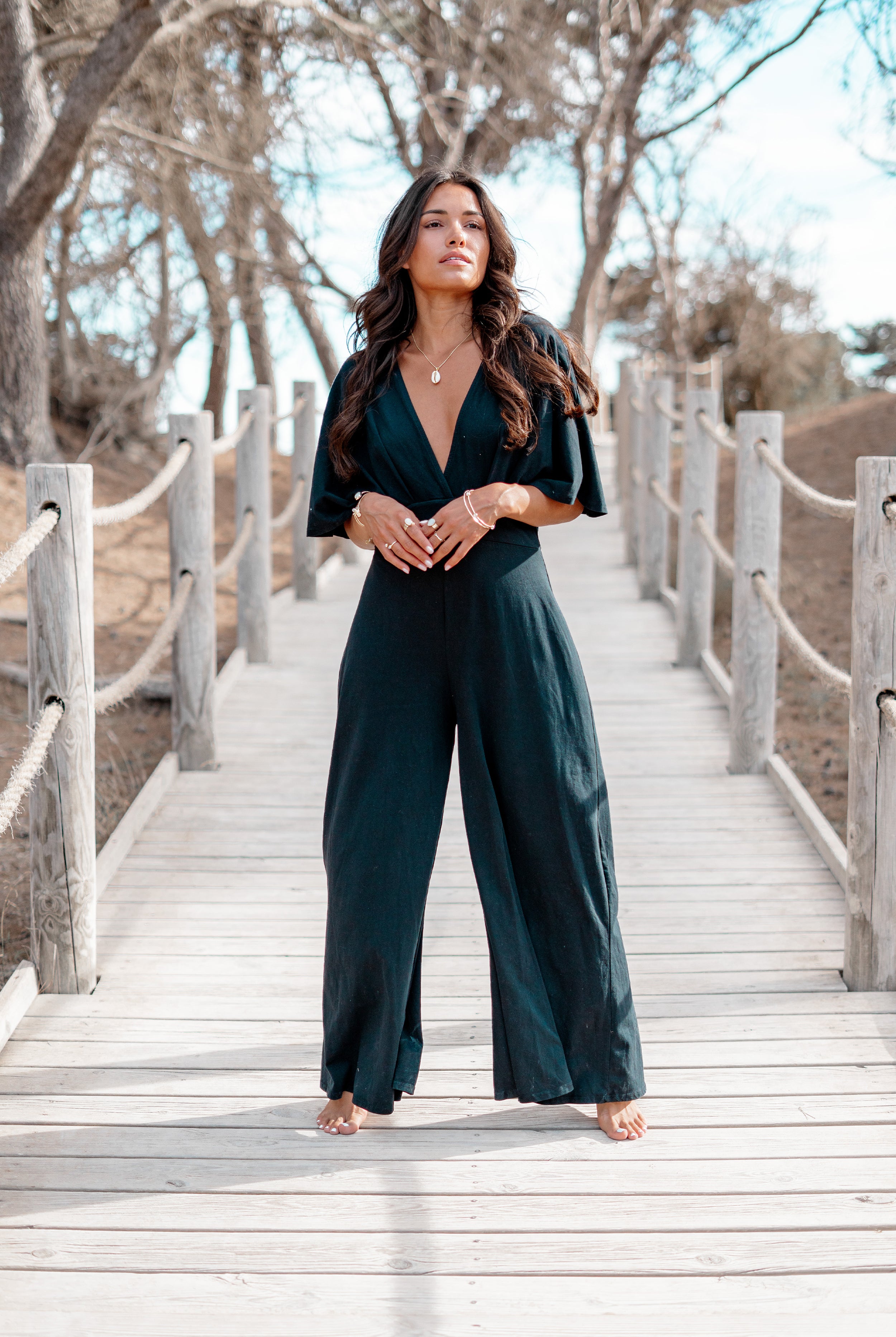 Artículo bohemio en negro de ibzmode, Marcas de Ibiza