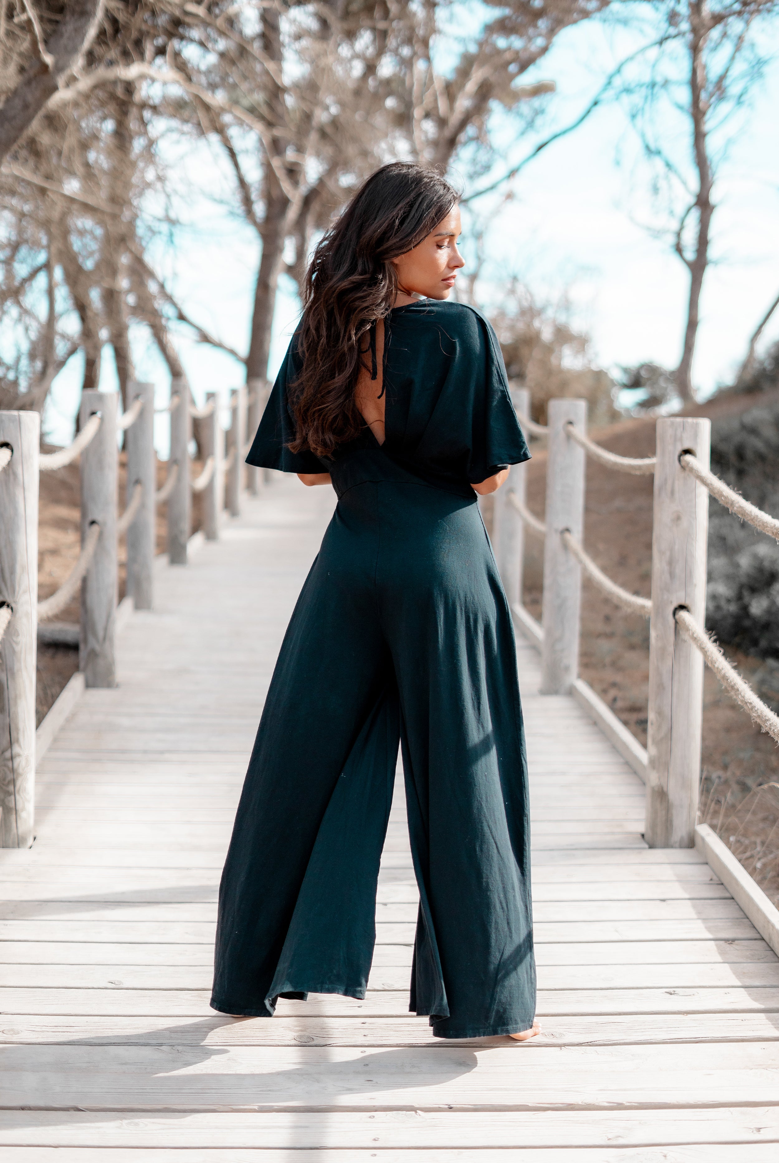 Artículo bohemio en negro de ibzmode, Marcas de Ibiza