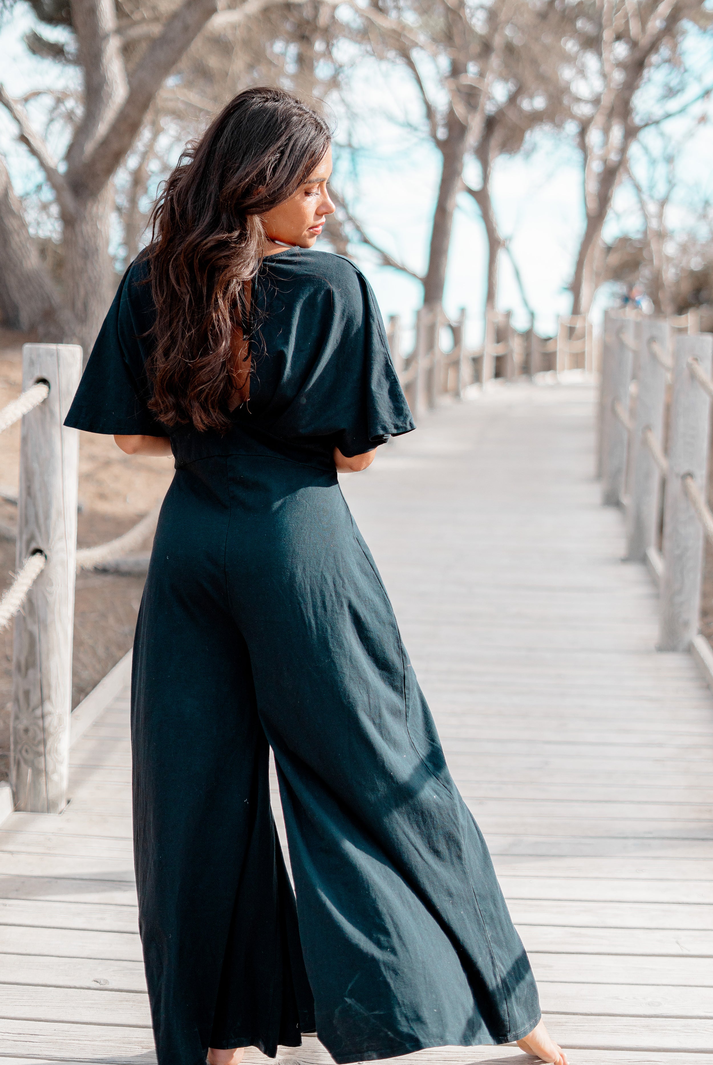 Artículo bohemio en negro de ibzmode, Marcas de Ibiza