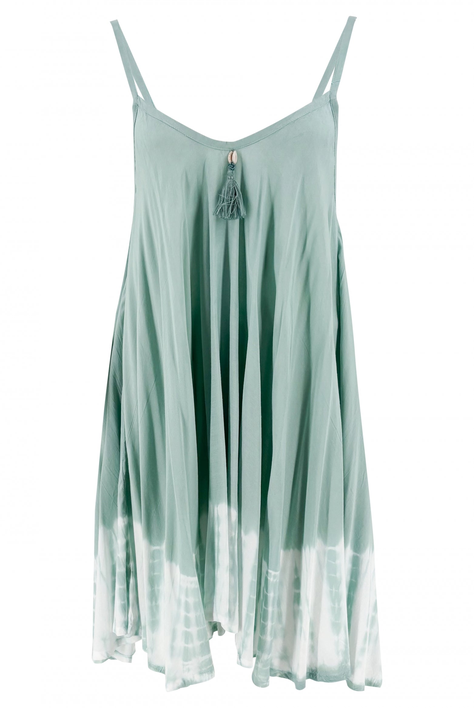 Vestido bohemio en azul pálido de ibzmode, Marcas de Ibiza