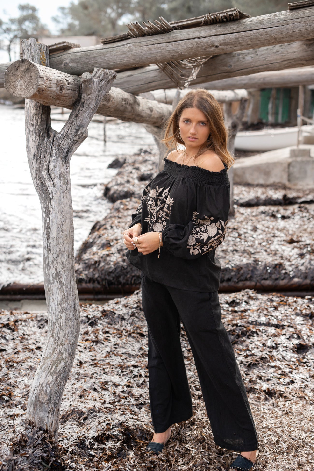 Bohemian item in black van ibzmode, Brands of Ibiza