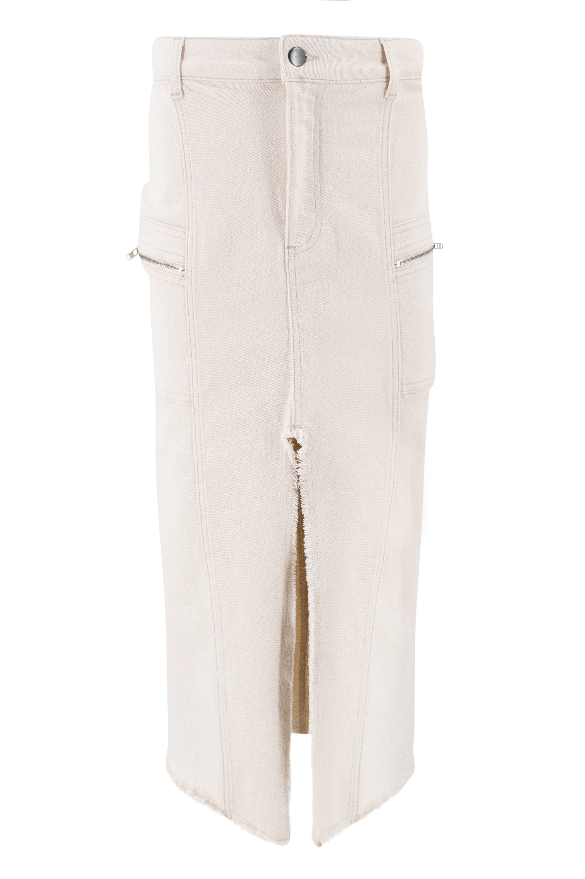 Bohemian rok in light beige van MOOST Wanted, Brands of Ibiza