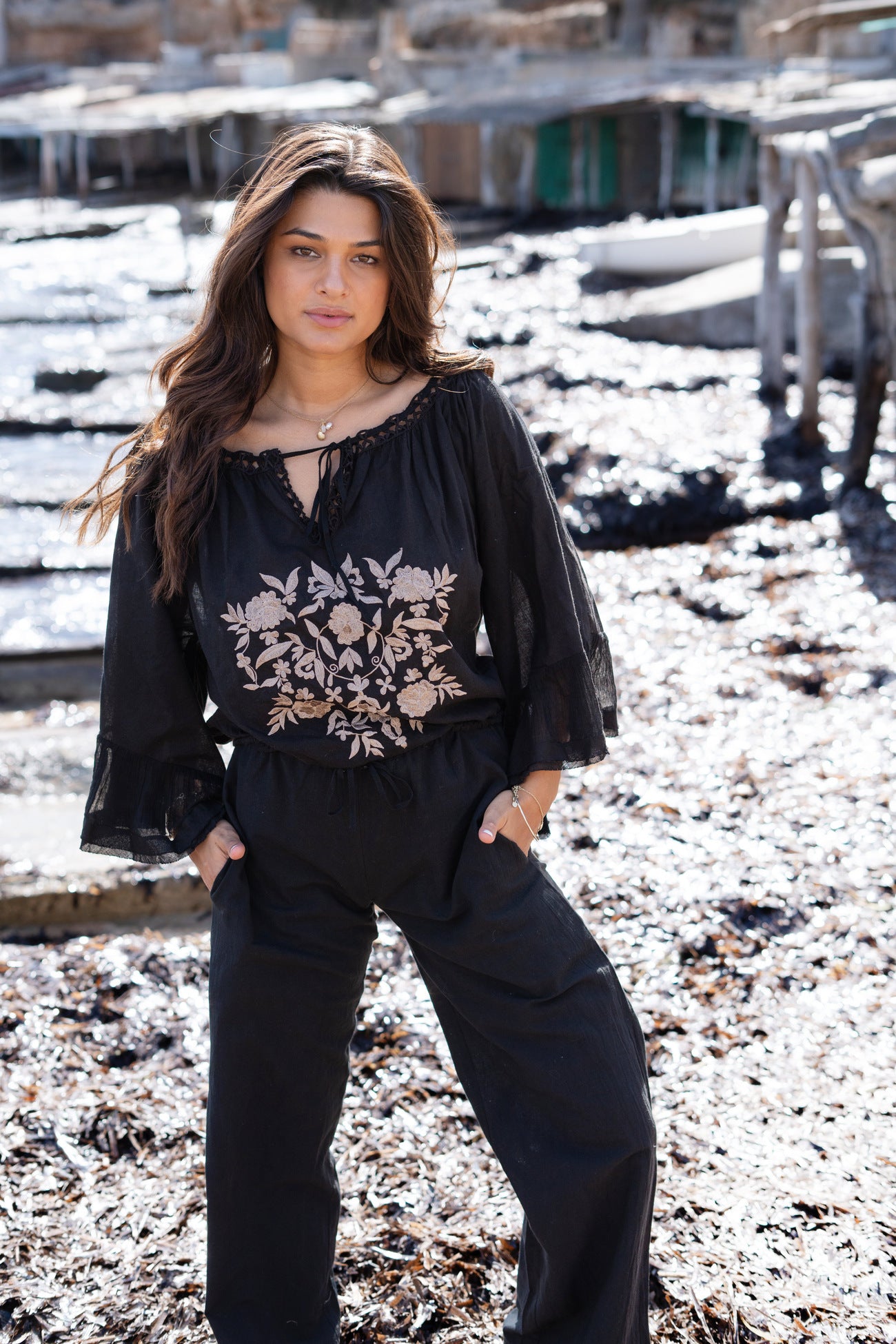 Bohemian item in black van ibzmode, Brands of Ibiza